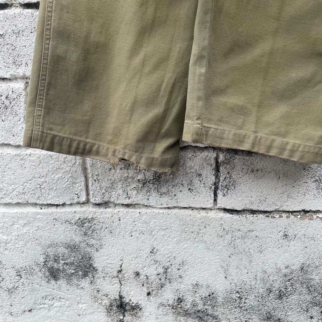Japanese Brand × Vintage Size 30 Cargo Pant Army Pant in Khaki Size US 30 / EU 46 - 8 Thumbnail