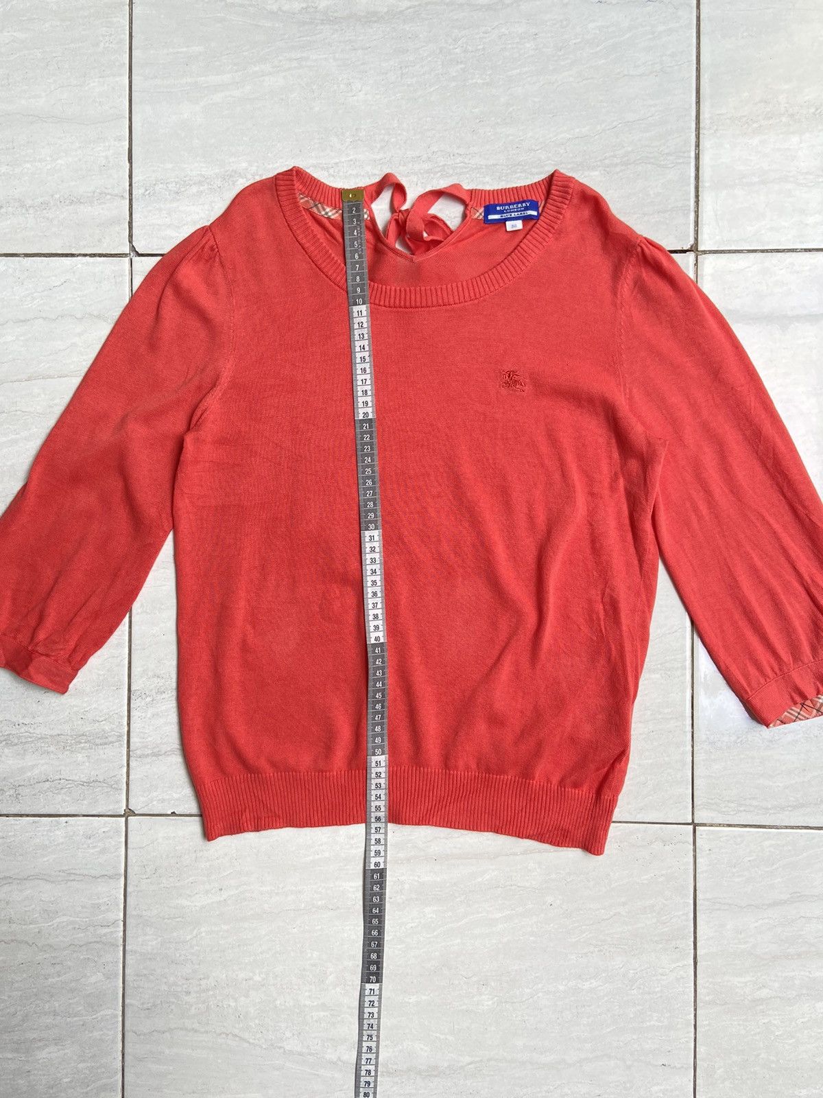 Burberry BURBERRY Long Sleeve T-shirt Size US XS / EU 42 / 0 - 6 Thumbnail