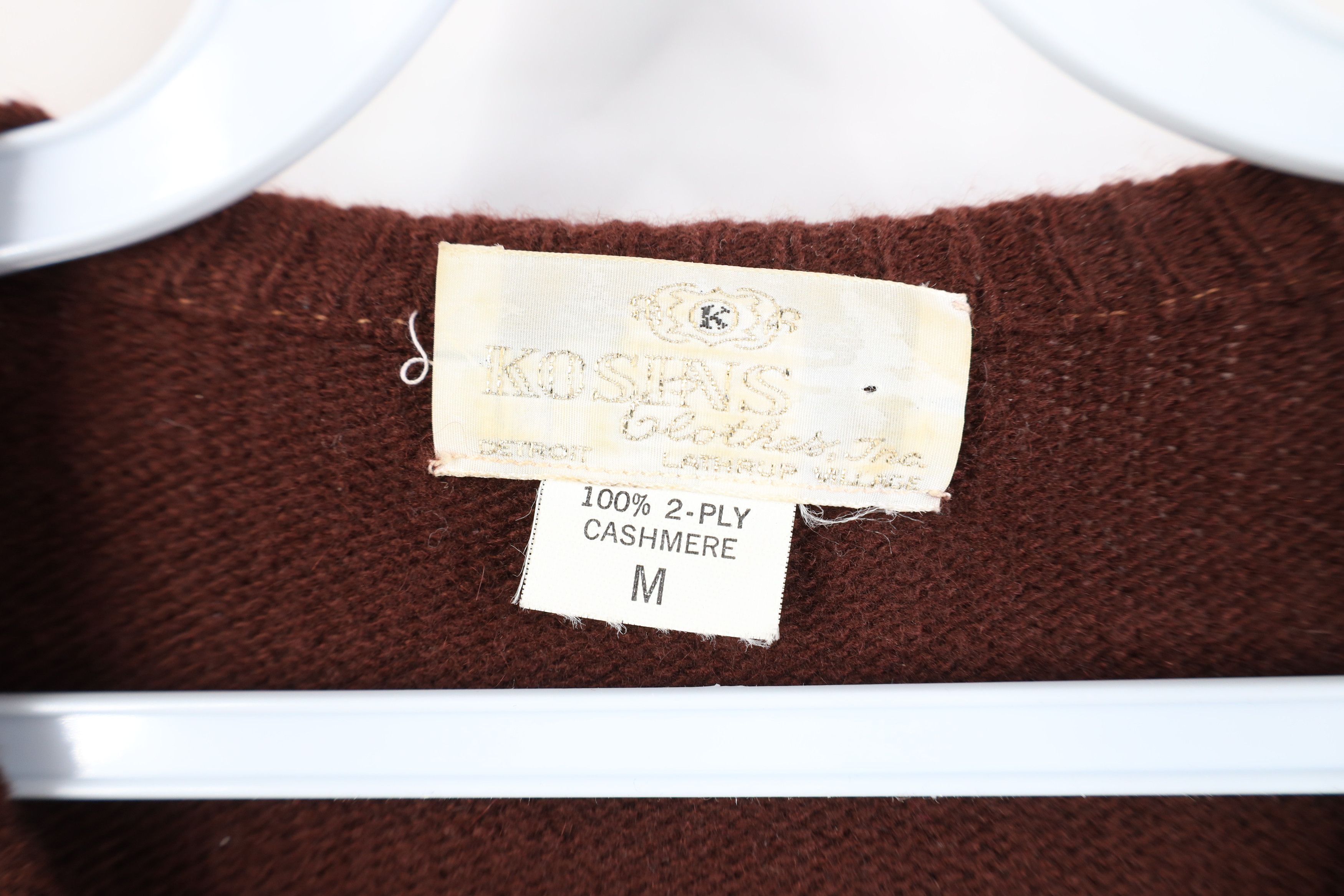 Vintage Vintage 70s Streetwear Soft 2 Ply Cashmere Knit Sweater Size M / US 6-8 / IT 42-44 - 5 Thumbnail