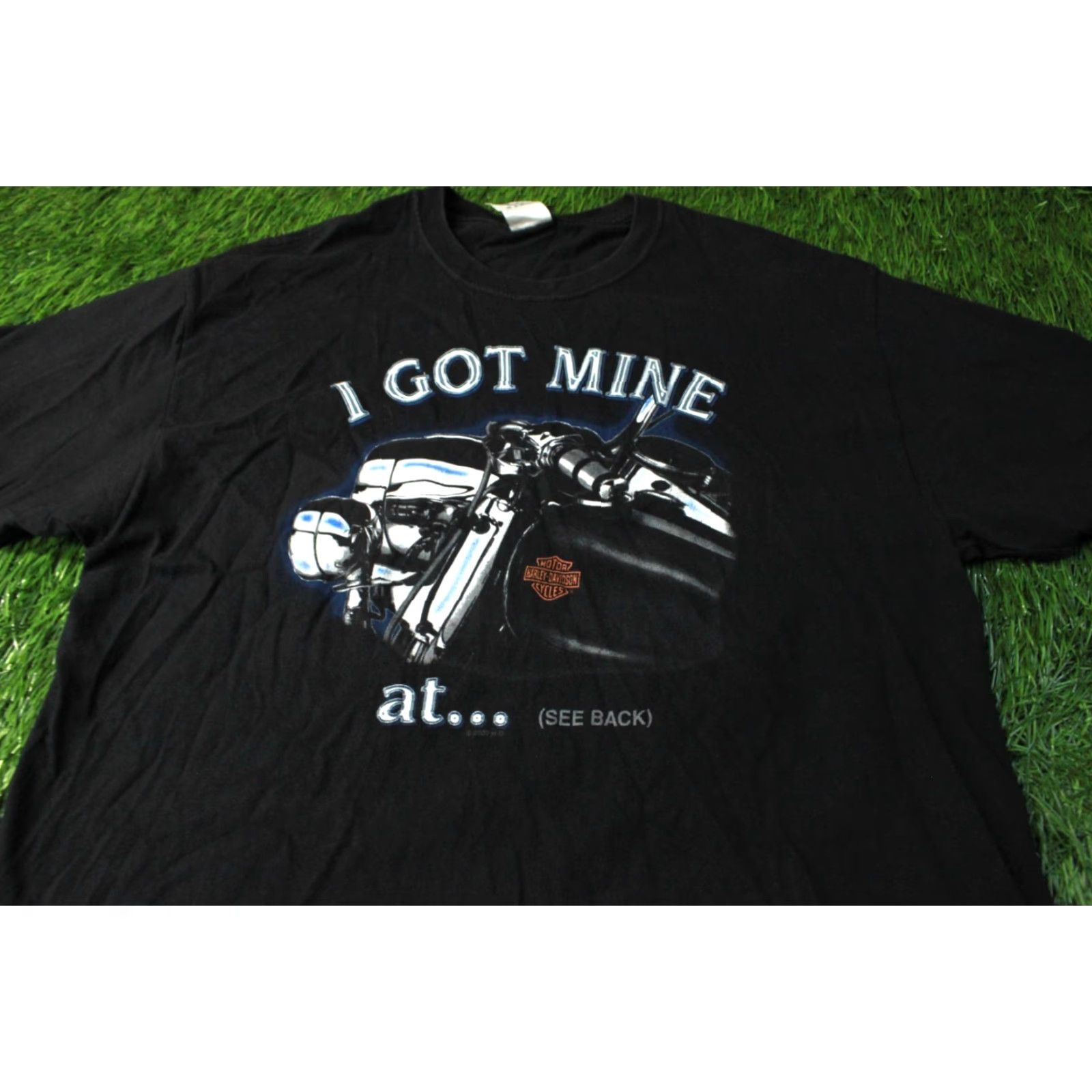 Harley Davidson HARLEY DAVIDSON SHIRT Men XL Black 2010s Official Product Galeton PA Motor Cycles Galeton, PA 100% Cotton 72 cm 58 cm Short Sleeve Vintage: No Size US XL / EU 56 / 4 - 3 Thumbnail