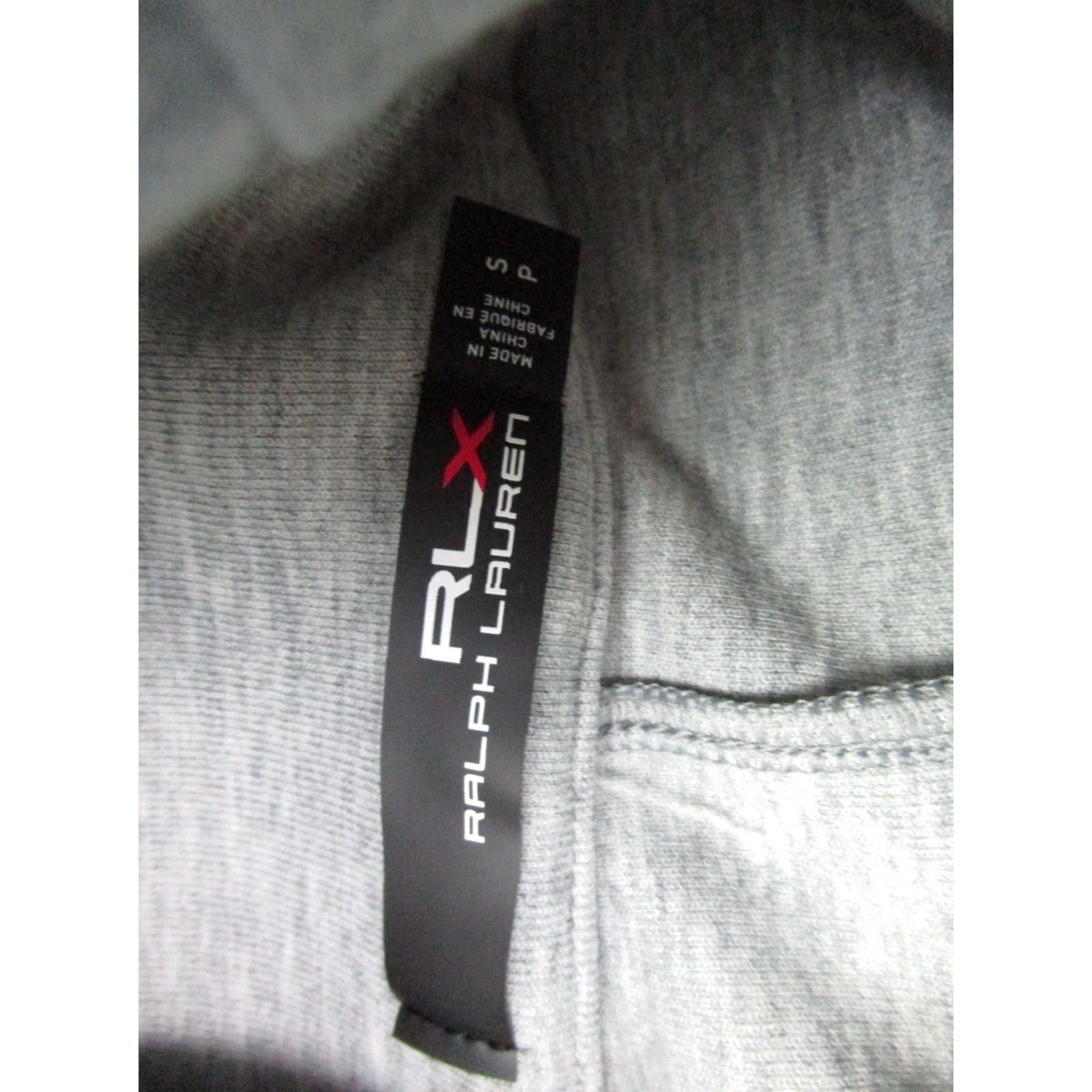 RLX Ralph Lauren RLX Ralph Lauren Gray Oversized Pullover Tech Fleece Sweater Women’s Small Turtleneck Flared Sleeves Size S / US 4 / IT 40 - 6 Thumbnail
