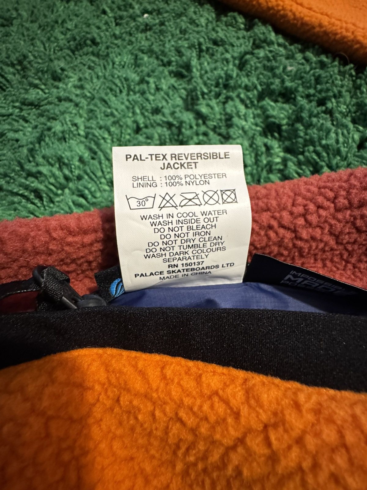 Palace Palace Paltex Reversible Jacket Size US M / EU 48-50 / 2 - 5 Thumbnail