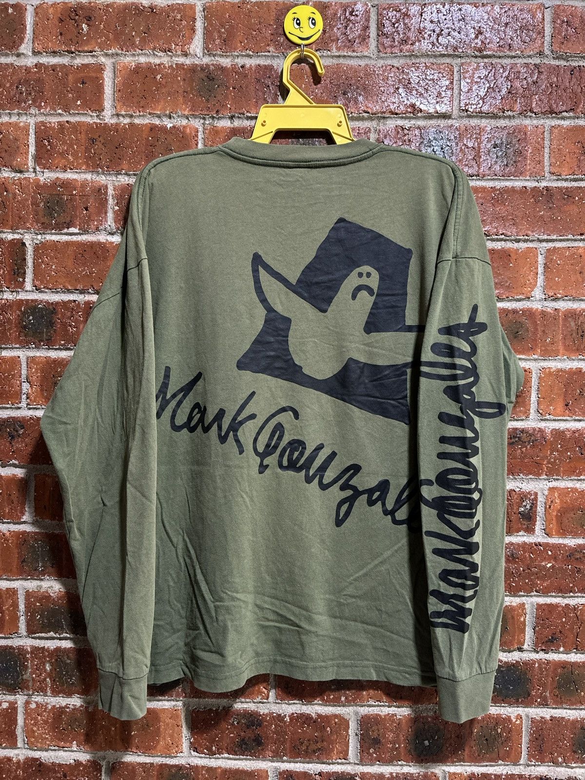 Vintage Vintage Mark Gonzalez Skateboard Long Sleeve Sun Faded Tee Size US XXL / EU 58 / 5 - 1 Thumbnail