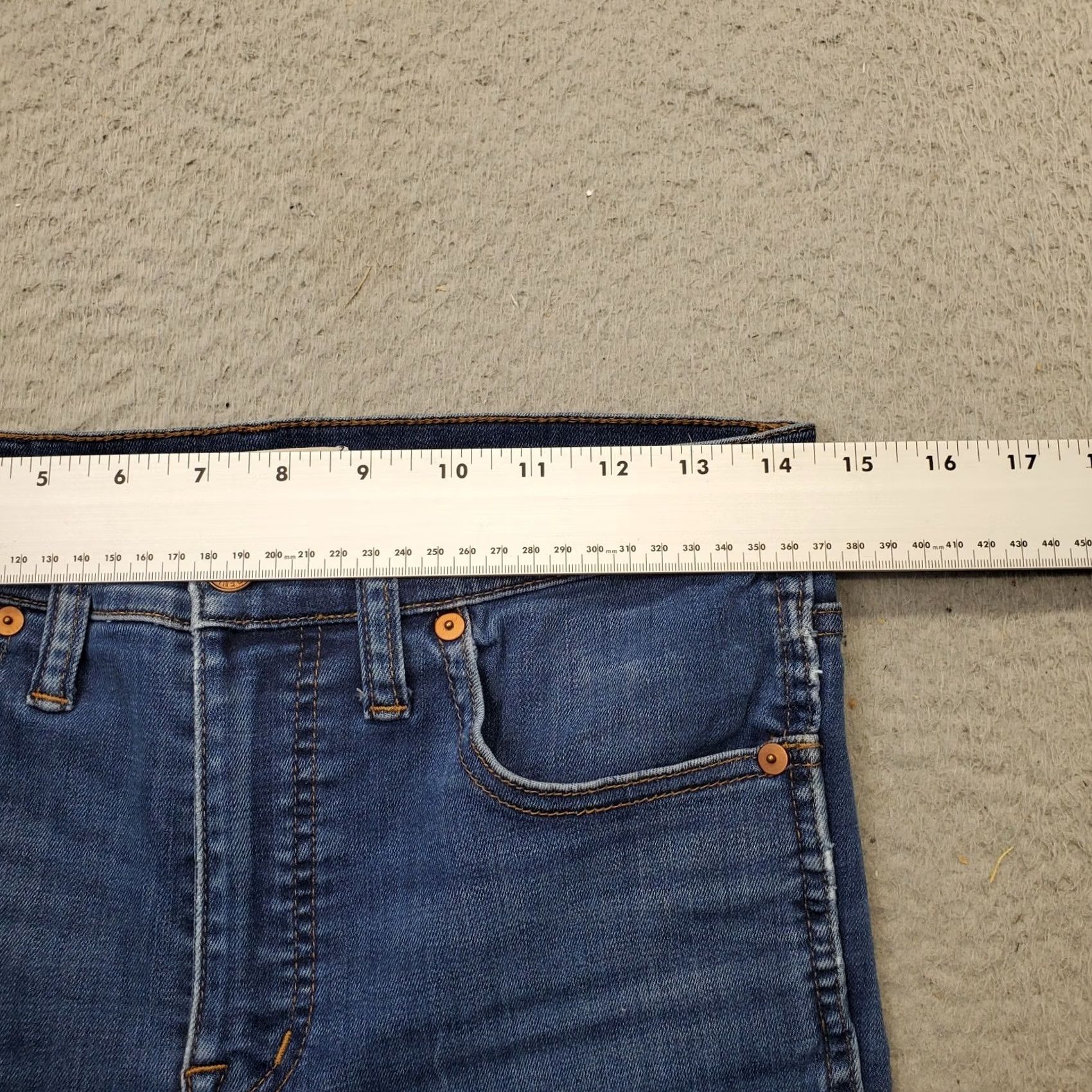 Madewell Madewell Jeans Womens Size 28 Blue Denim Skinny High Rise 5-Pocket Leg Vintage No Size 28" / US 6 / IT 42 - 6 Thumbnail