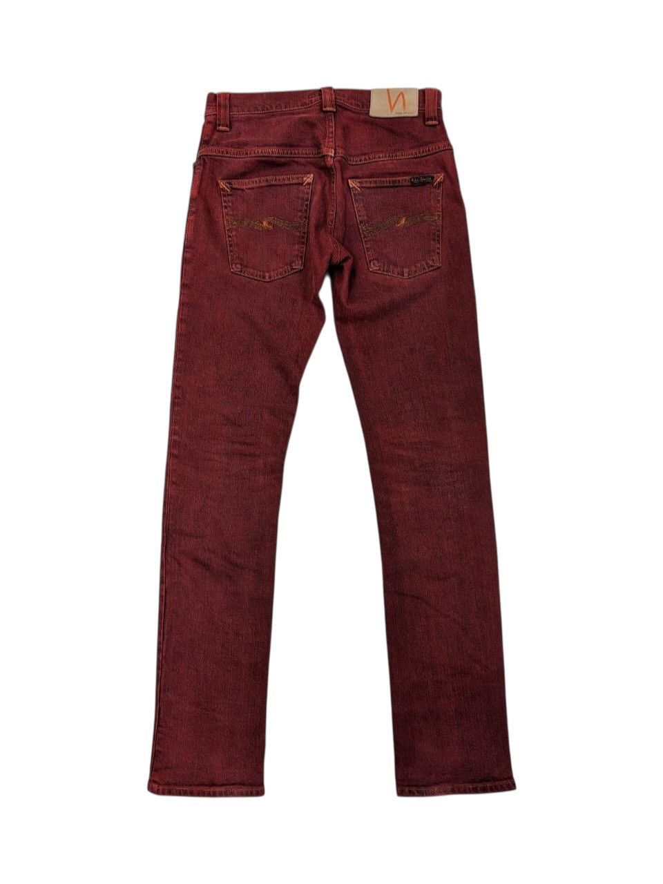 Nudie Jeans Nudie Jeans Thin Finn Organic Icon Red Denim Size US 30 / EU 46 - 1 Thumbnail