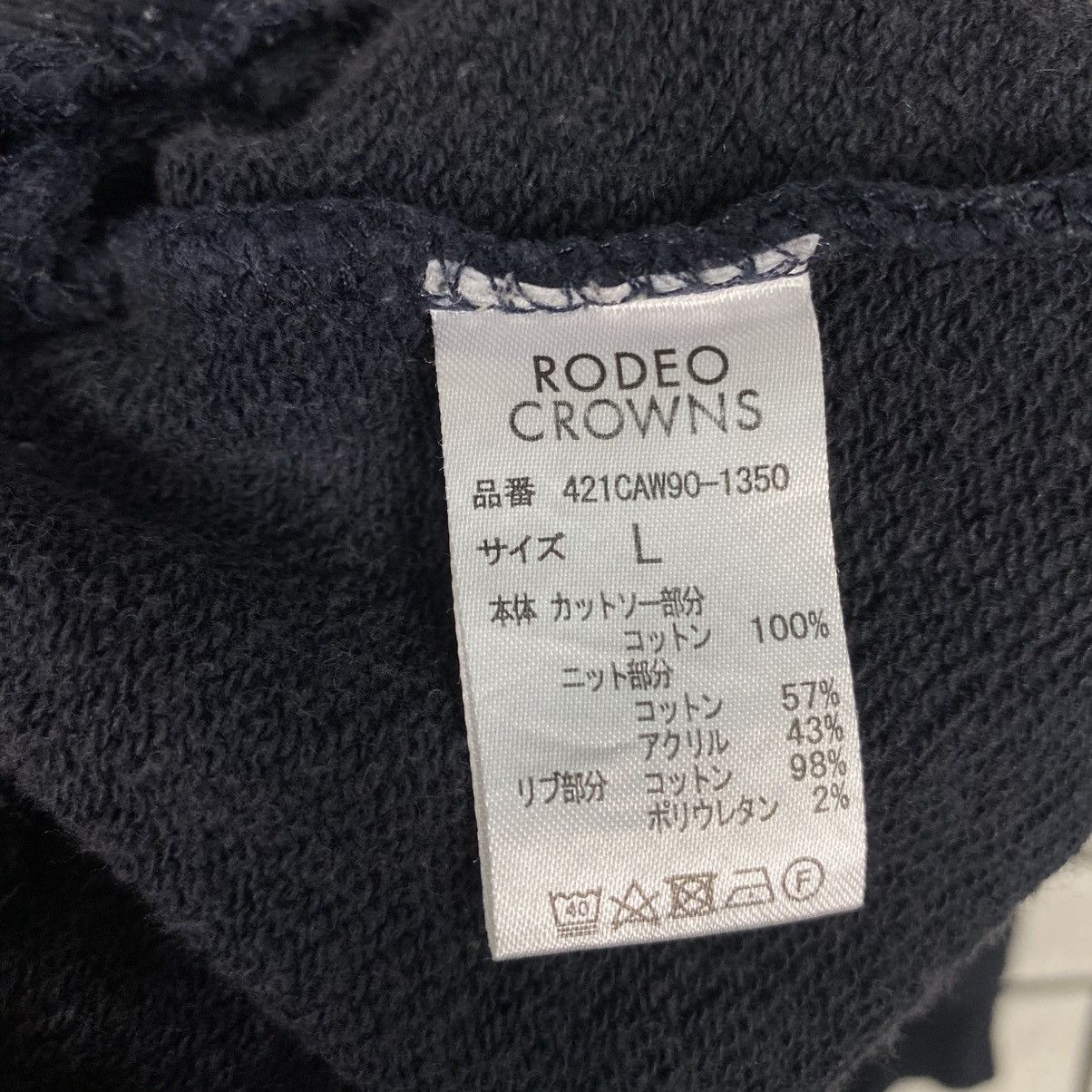 Hysteric Glamour 📌Vintage Sweatshirt The Rodeo Crowns Big Logo Size US L / EU 52-54 / 3 - 14 Thumbnail