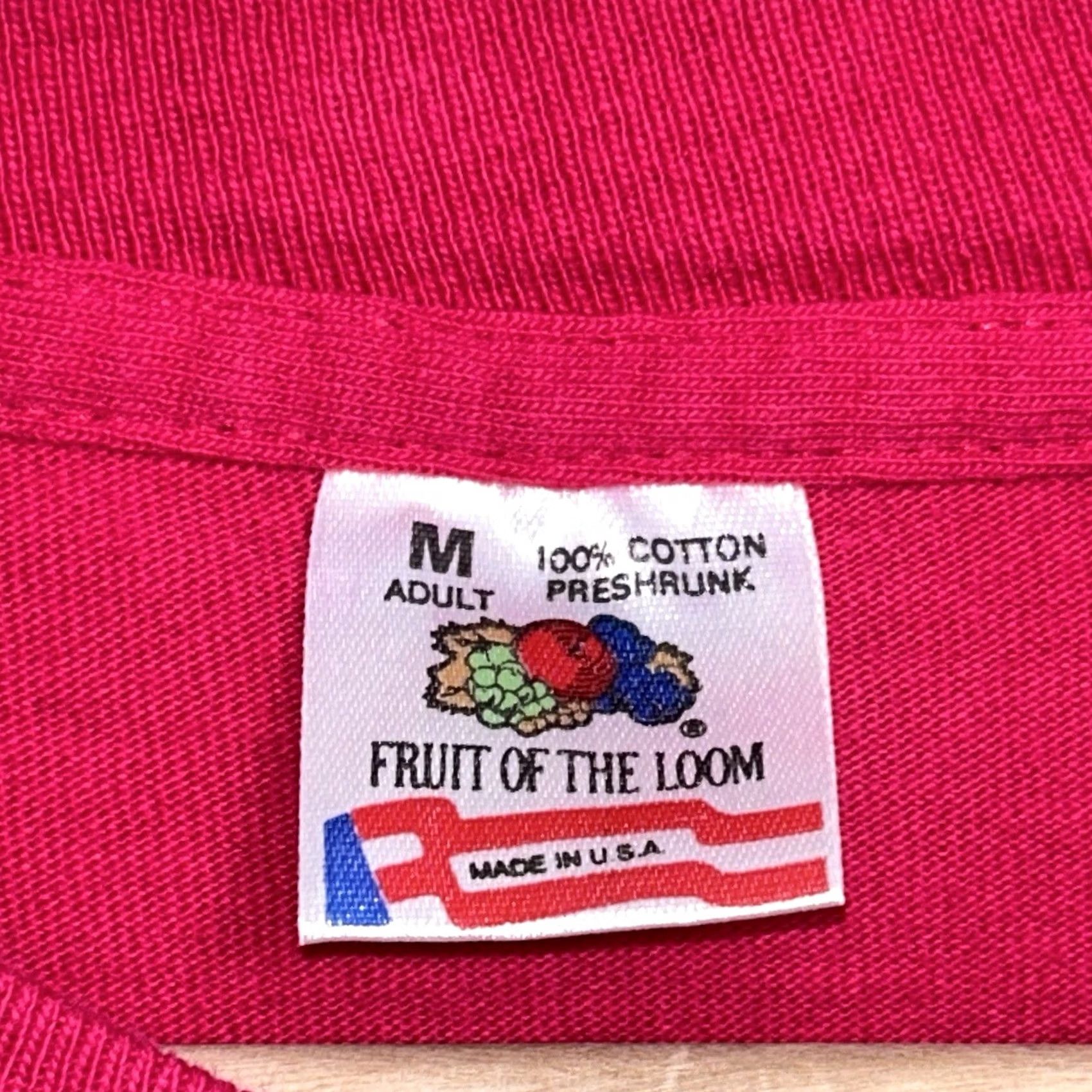 Fruit Of The Loom VINTAGE Crawbabes New Orleans T-Shirt Medium Pink 90s Tee USA Made Size US M / EU 48-50 / 2 - 4 Thumbnail