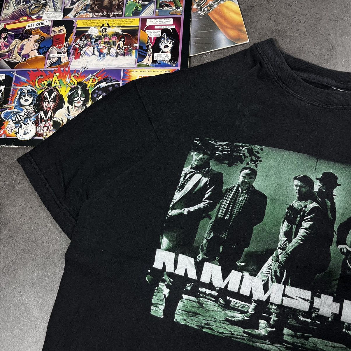 Band Tees Vintage 90s Rammstein Big Logo Rock Metal Tshirt Tee Size US L / EU 52-54 / 3 - 3 Thumbnail