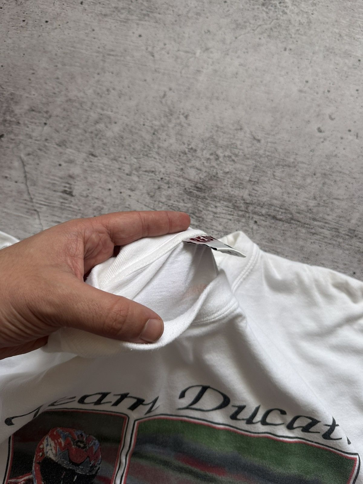 Ducati 1999 Team Ducati by Redwood Carl Fogarty Vintage Tee Size US L / EU 52-54 / 3 - 10 Thumbnail