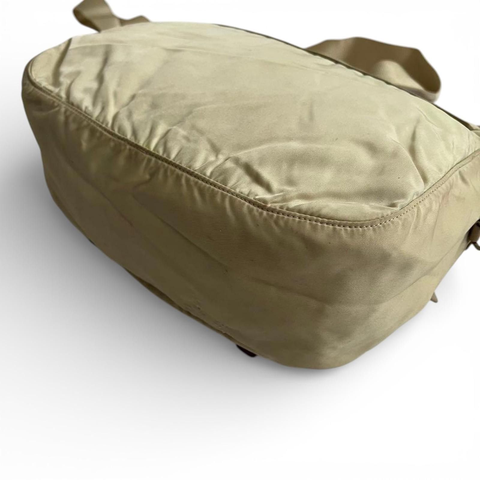Prada Prada - Shoulder Bag Beige Nylon Size ONE SIZE - 9 Thumbnail