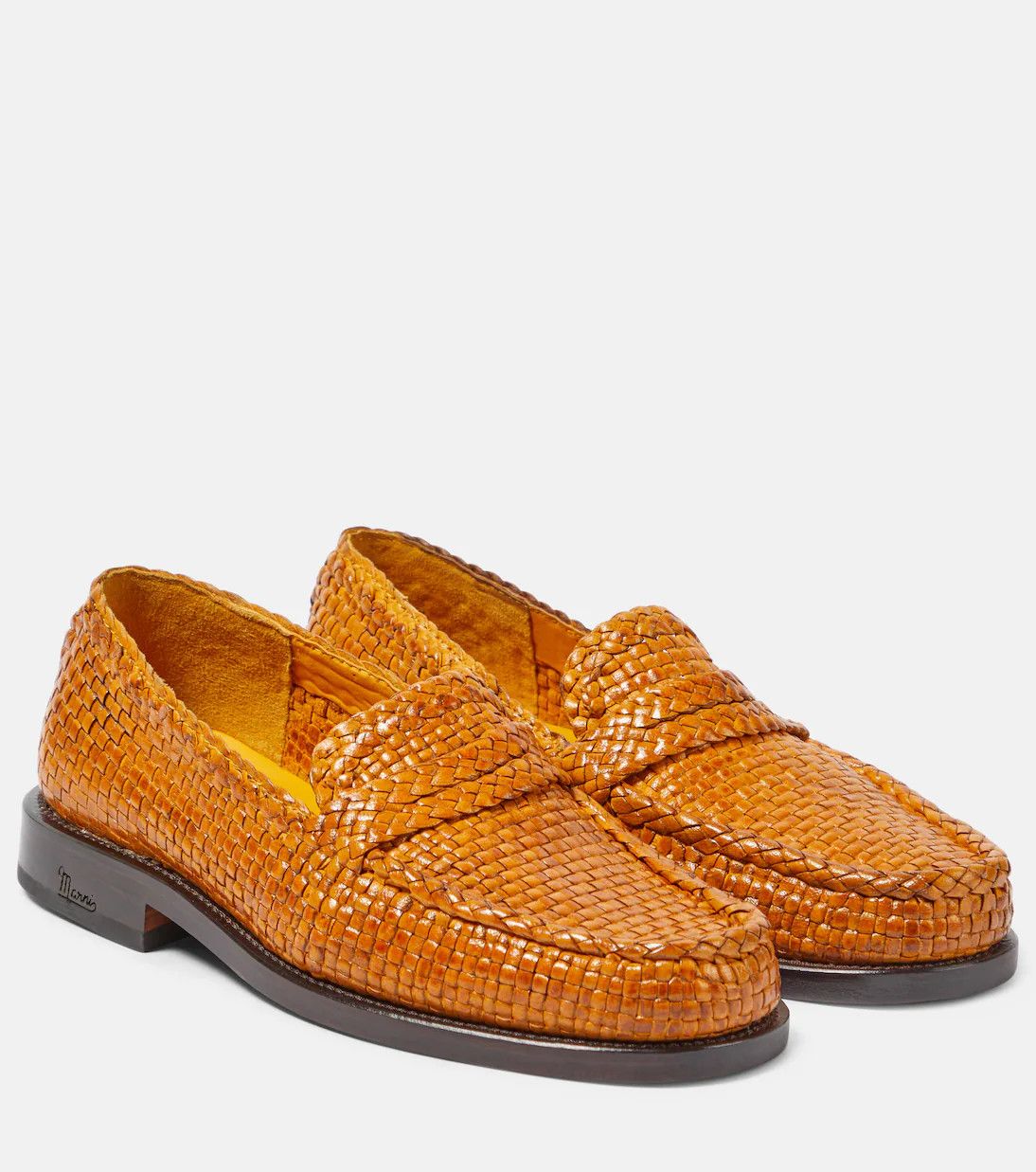 Marni oc11z0525 Leather Loafer in Orange Size US 7 / EU 40 - 2 Thumbnail