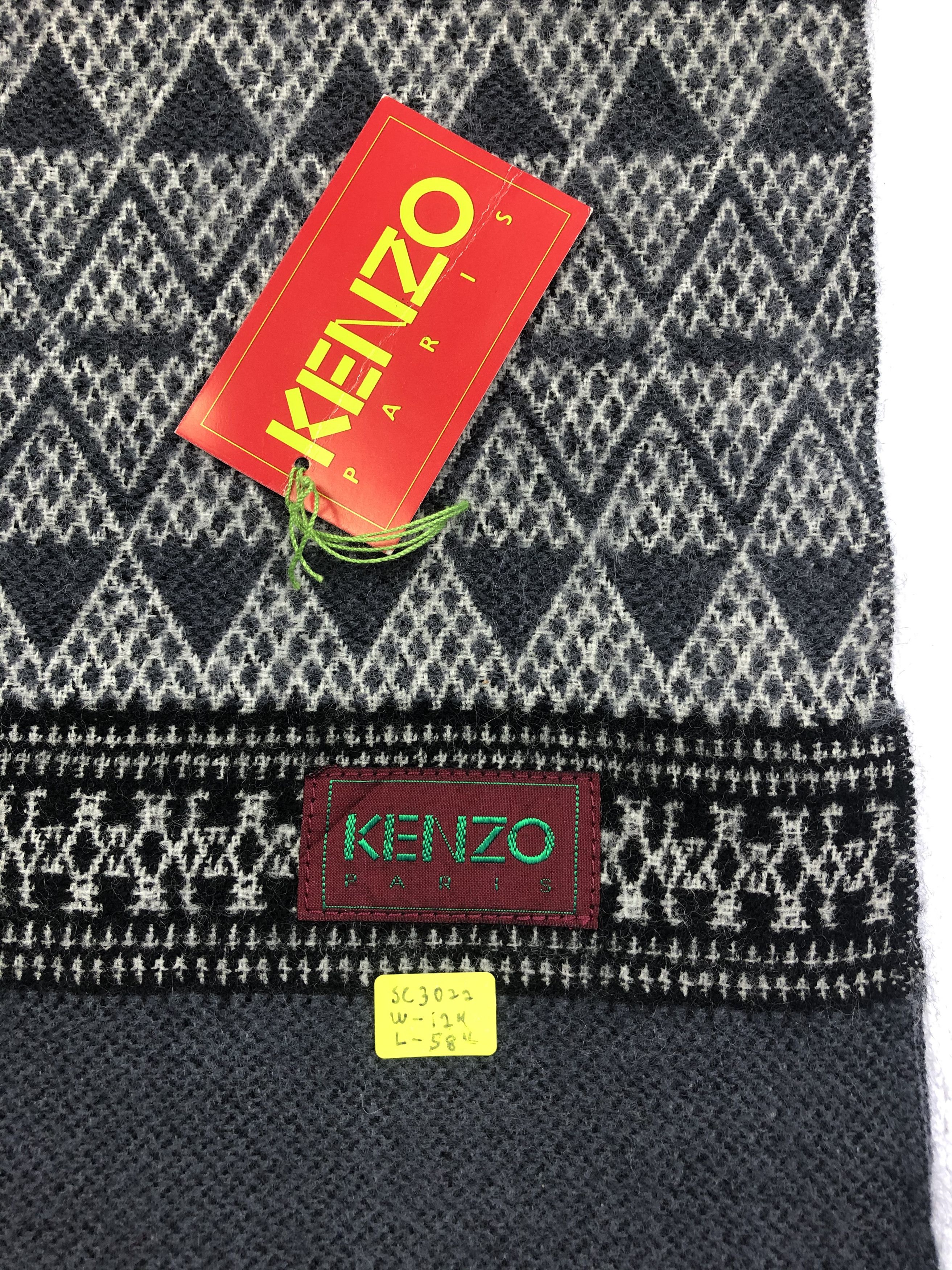 Kenzo Kenzo Scarf / Muffler / Neckwear Size ONE SIZE - 4 Thumbnail