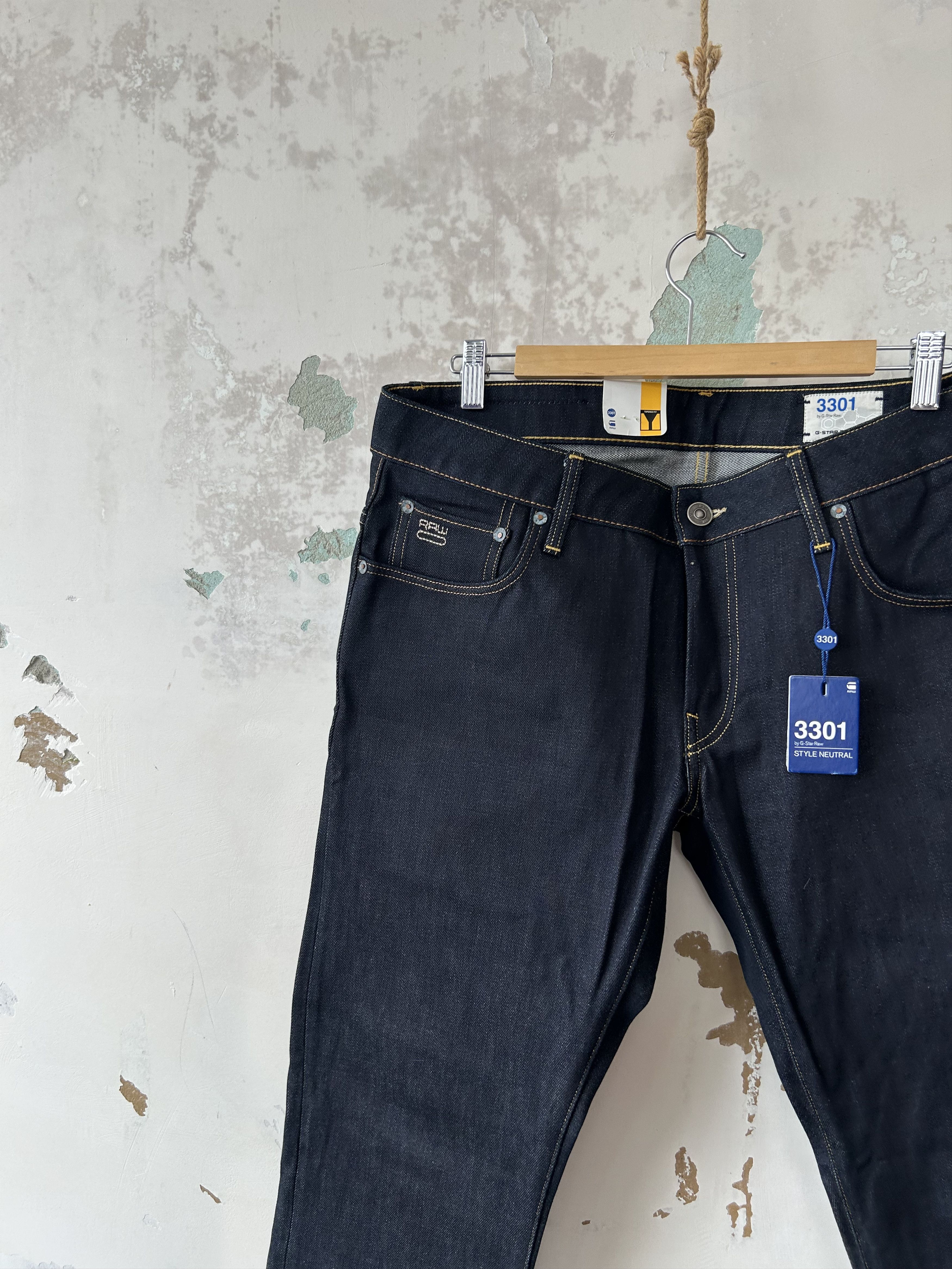 G-Star Vintage G-Star Raw Denim Jeans Size US 36 / EU 52 - 4 Thumbnail