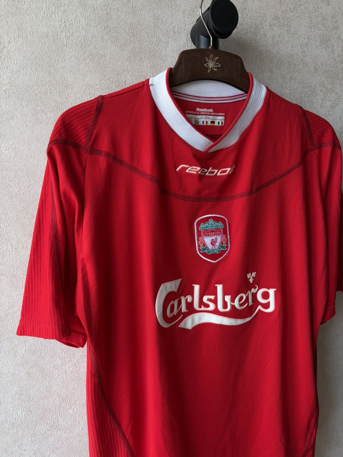 Reebok Reebok Liverpool 2002-2003 Home Soccer Football Shirt Jersey Size US L / EU 52-54 / 3 - 2 Thumbnail
