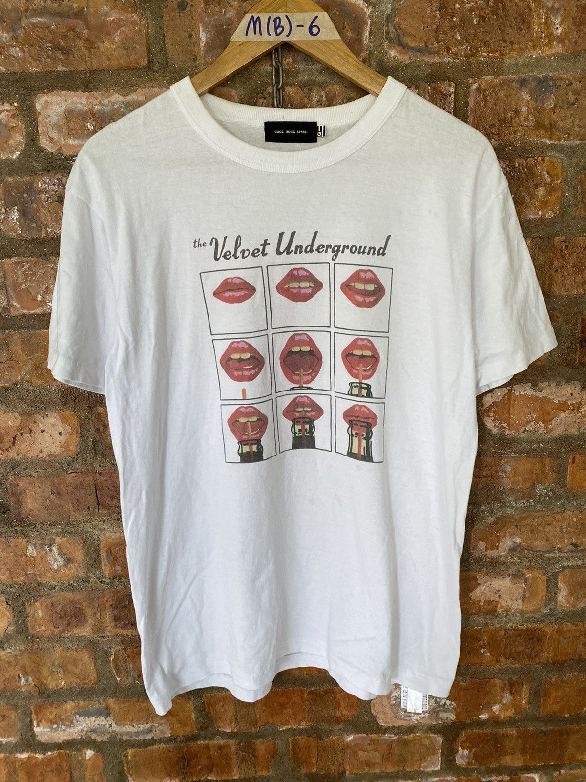 Andy Warhol × Band Tees × Lad Musician 2000s Velvet Underground x Andy Warhol Coke lips tee Size US M / EU 48-50 / 2 - 2 Thumbnail