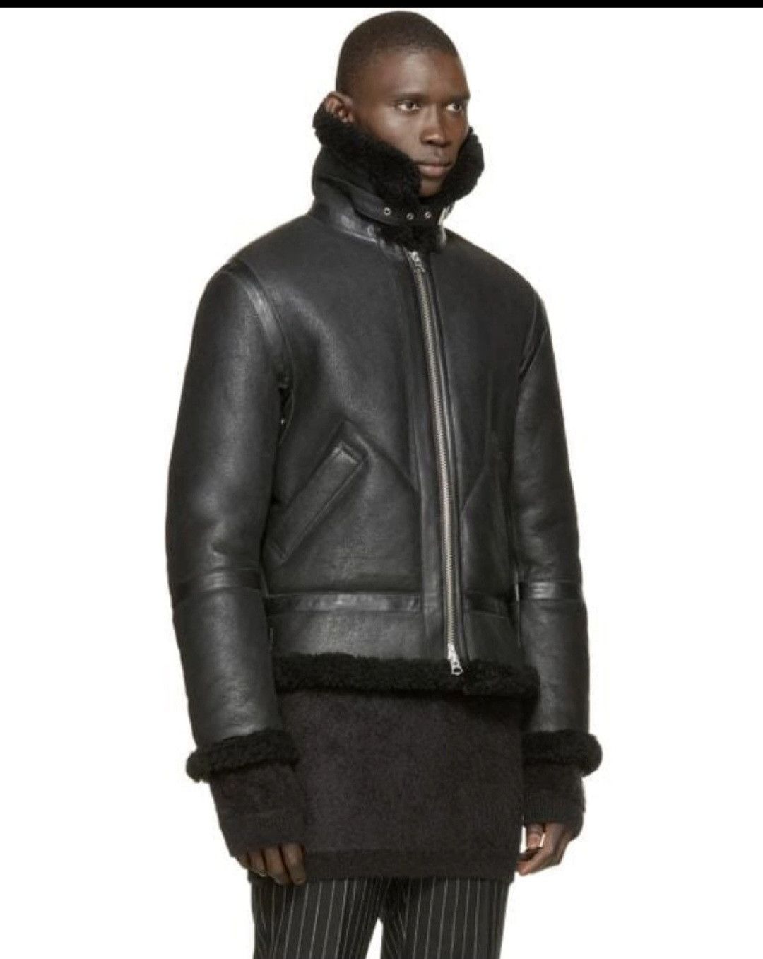 Bomber Jacket Ian Shearling Discount Acne Shearling Jacket Mens