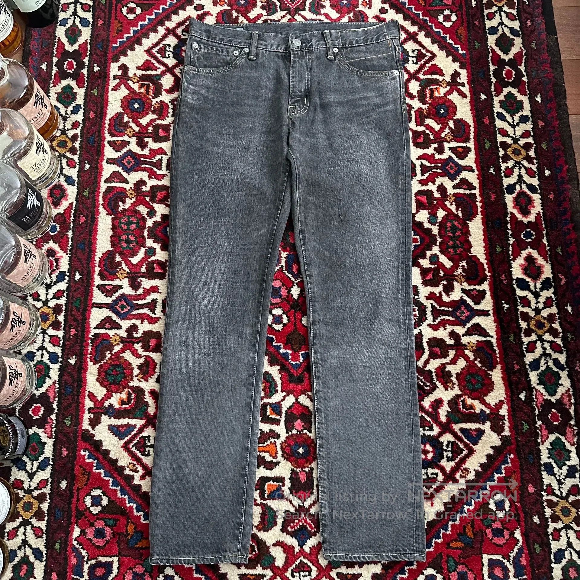 Visvim visvim 14AW 04D5 Black Jeans. Size US 32 / EU 48 - 1 Thumbnail