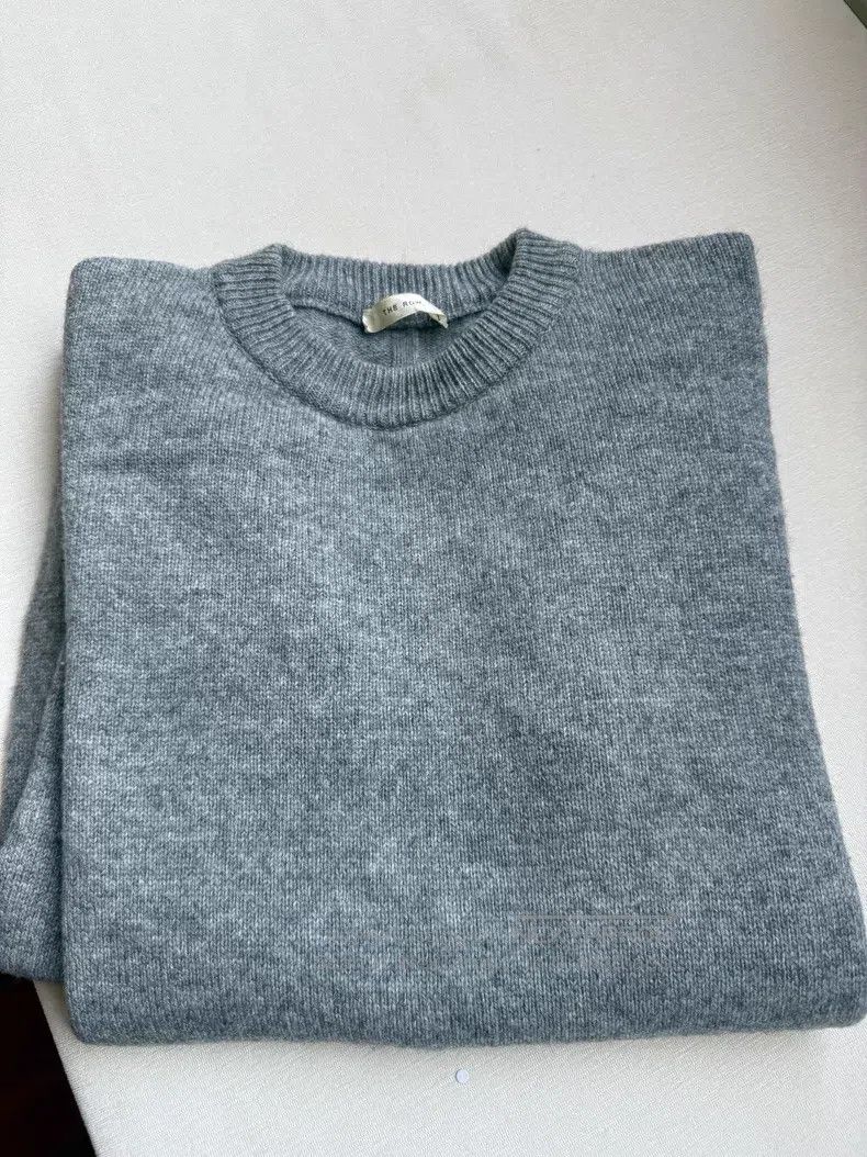 The Row The Row Crew neck grey cashmere knit Size US XS / EU 42 / 0 - 4 Thumbnail