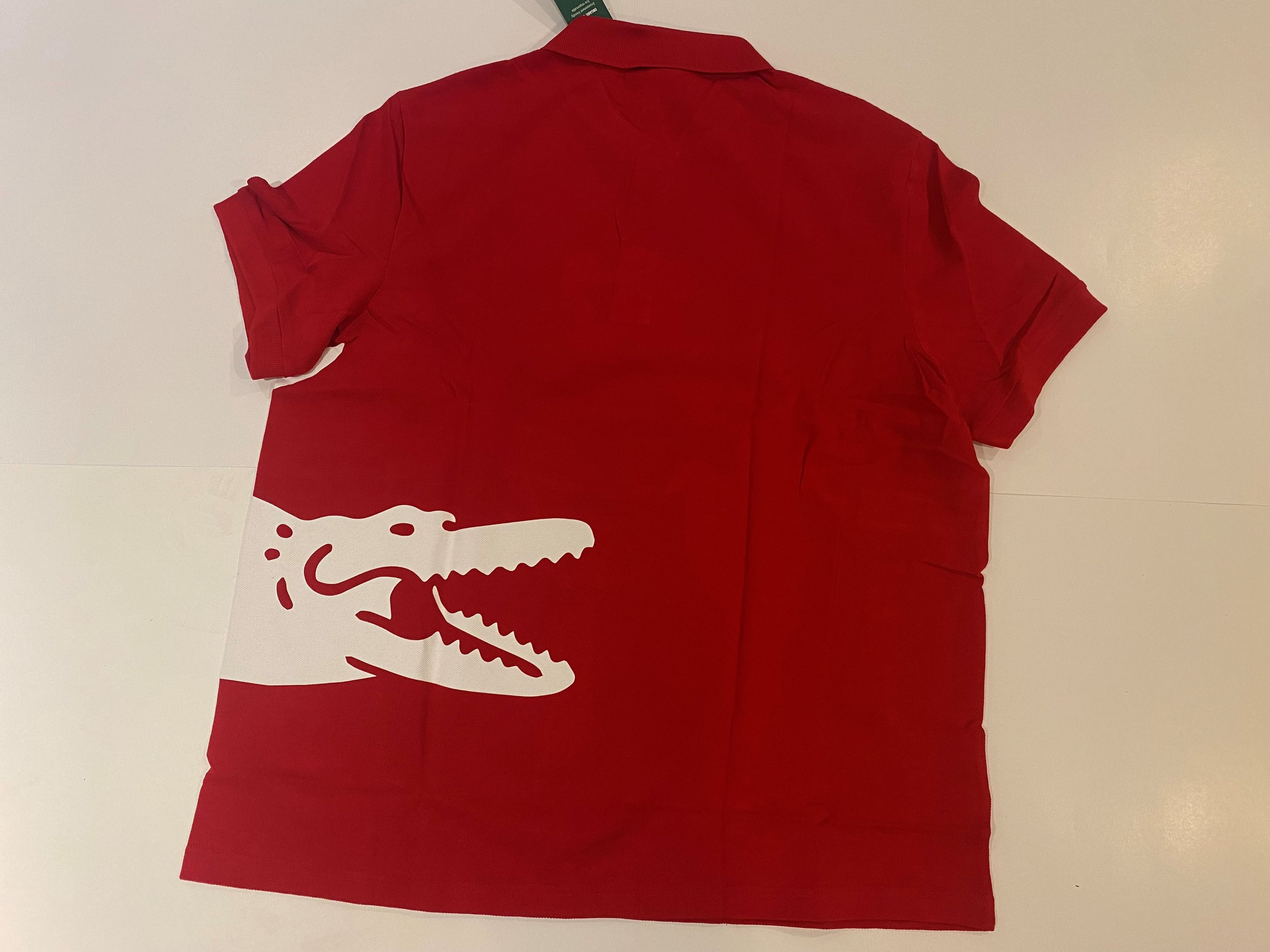 Lacoste RED POLO PRINTED SIZE M Size US M / EU 48-50 / 2 - 1 Thumbnail