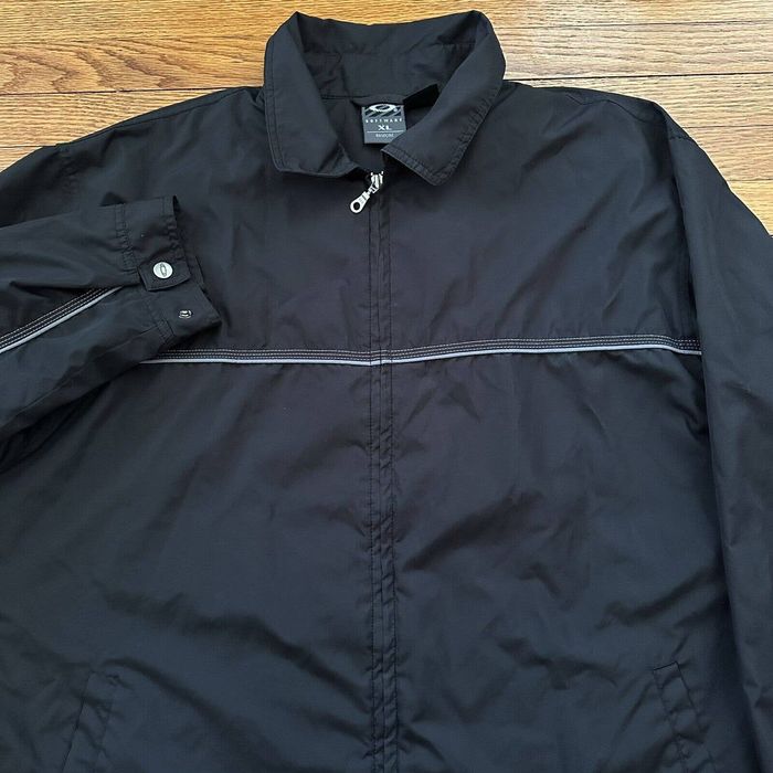 Vintage Vintage Y2K Oakley Software Black Zip Up Tech Jacket | Grailed