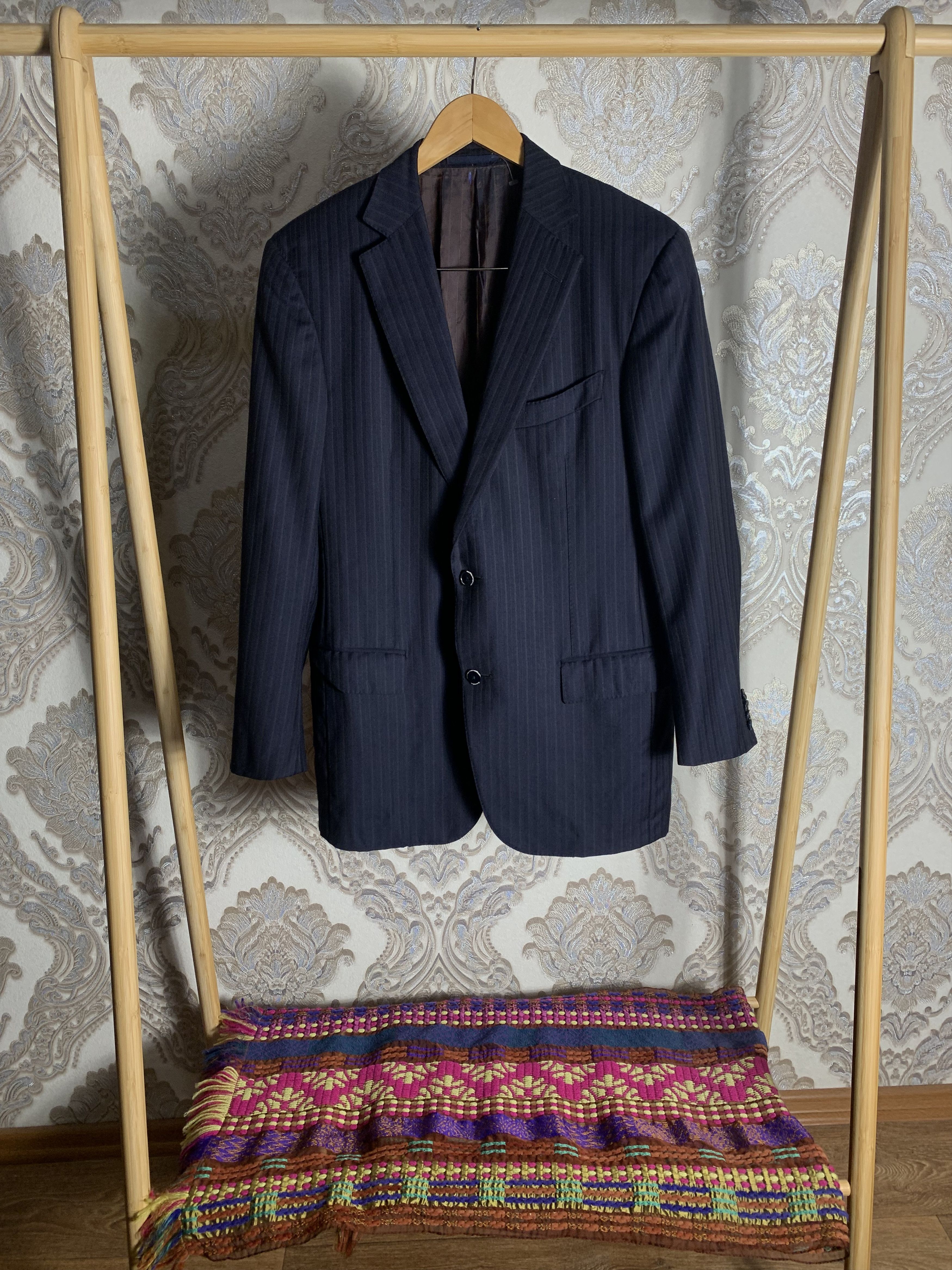 Ermenegildo Zegna VINTAGE ERMENEGILDO Z ZEGNA TROFEO ITALIAN DESIGNER BLAZER Size 50R - 1 Thumbnail