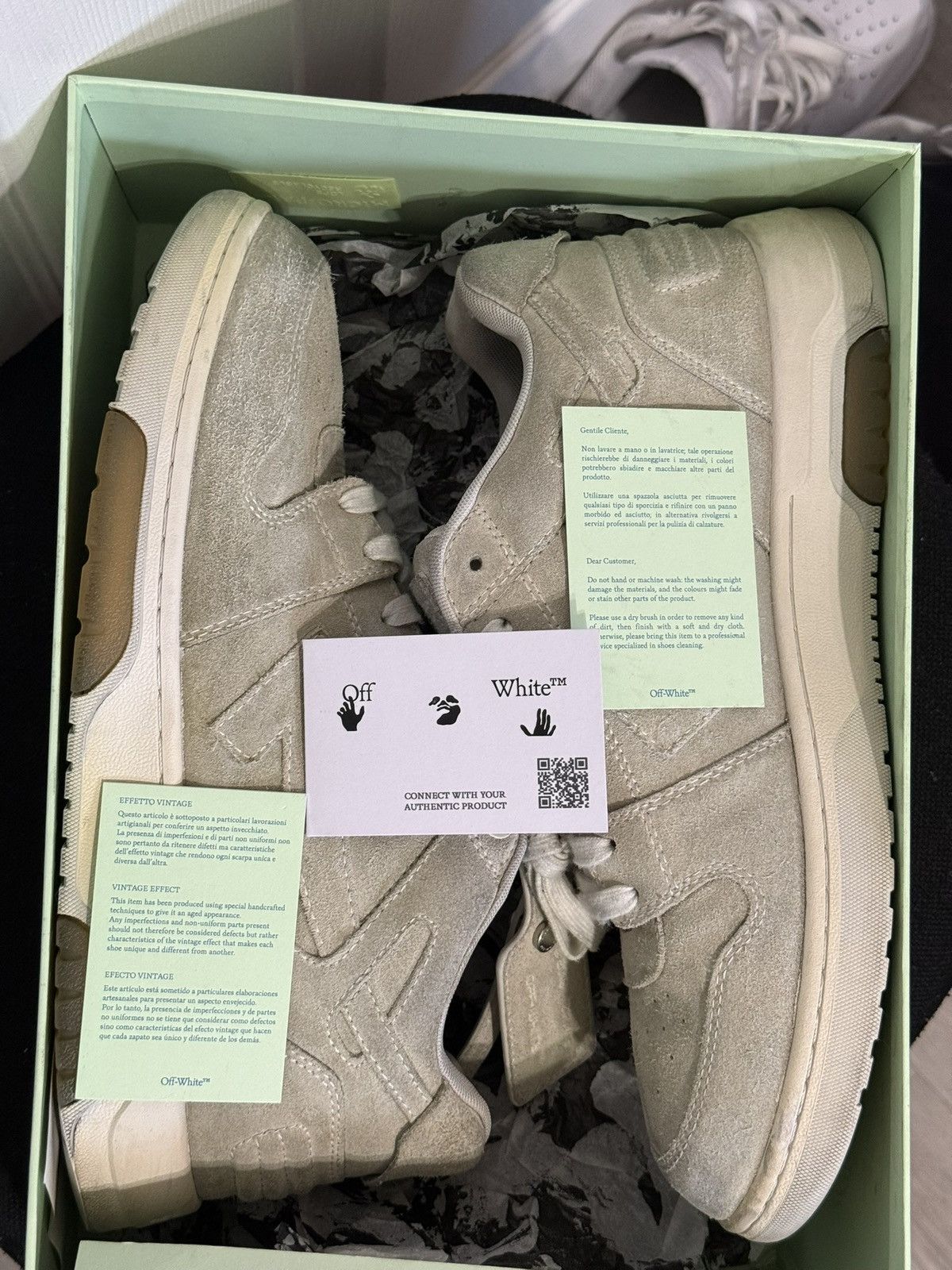 Off-White ‘Out of office’ off-white curb sneaker Size US 10 / EU 43 - 6 Thumbnail