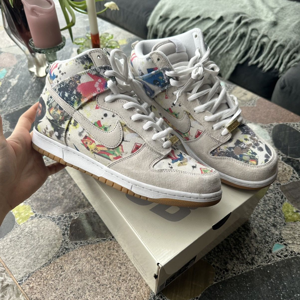 Supreme x Nike sb dunk rammellzee high