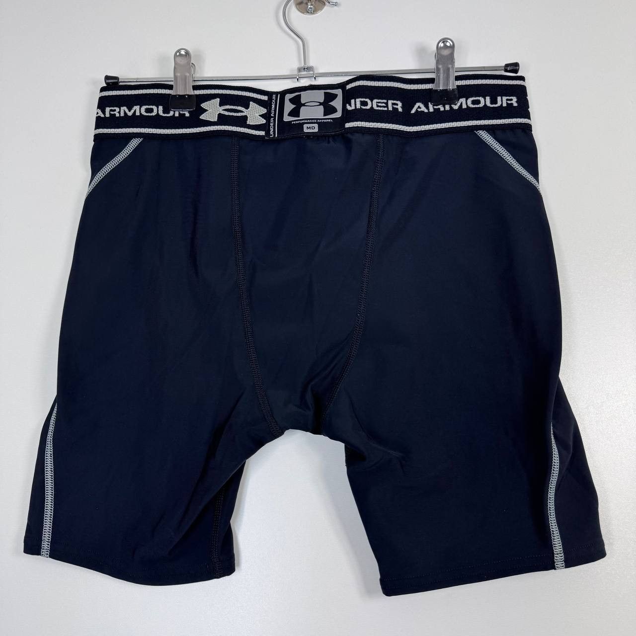 Under Armour Under Armour Compression Shorts Black Athletic Mens Size M Size US 36 / EU 52 - 8 Thumbnail