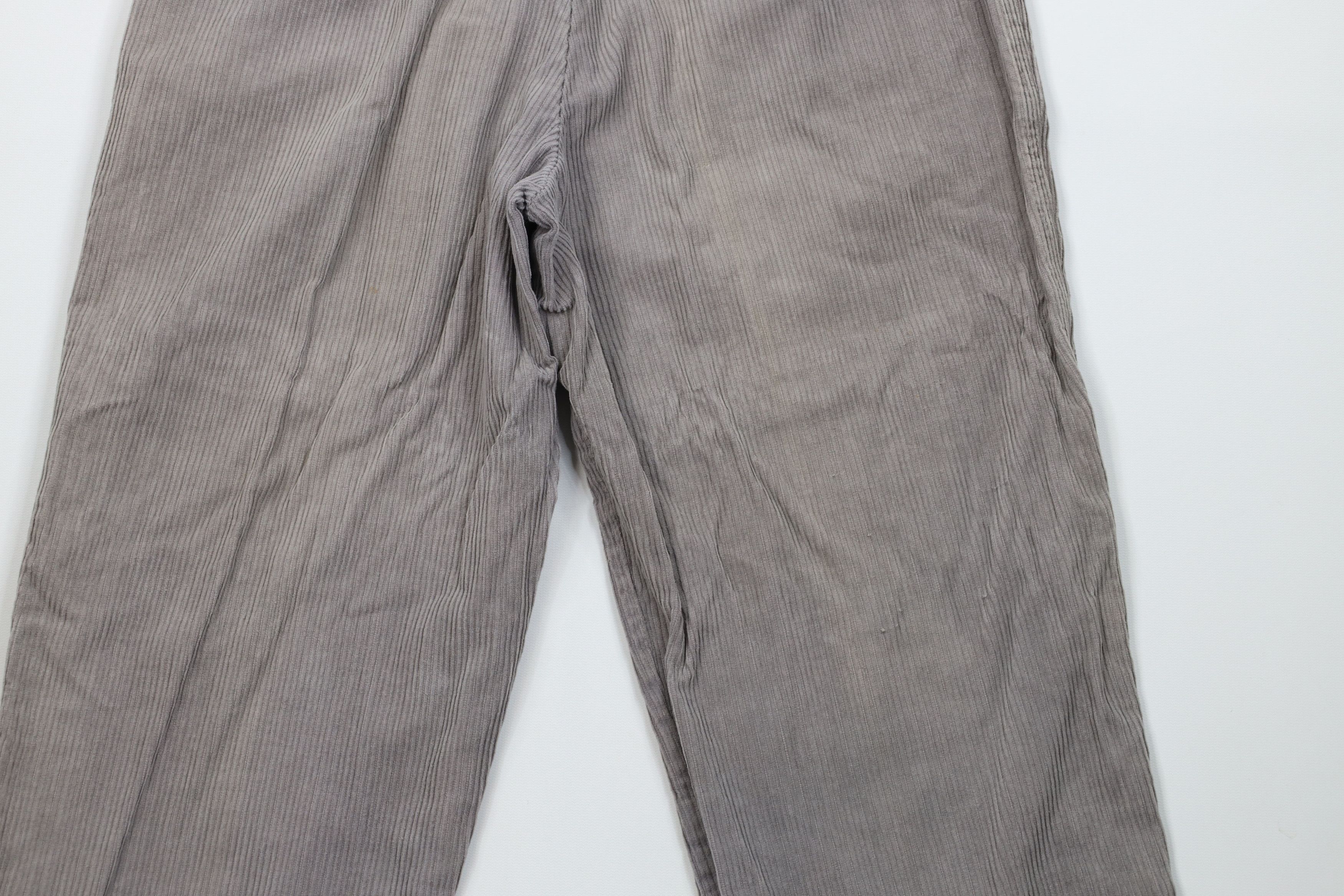 Vintage Vintage 70s 80s Streetwear Straight Leg Corduroy Pants Size 34" / US 12 / IT 48 - 12 Thumbnail
