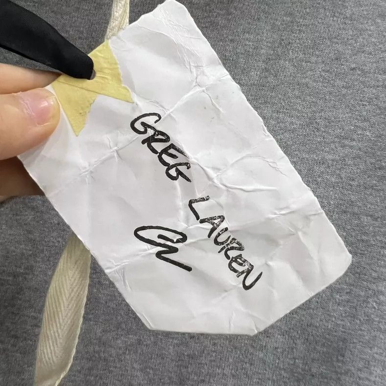 Greg Lauren greg laurenGrey patchwork hoodie 2506-Nextarrow Size US M / EU 48-50 / 2 - 5 Thumbnail