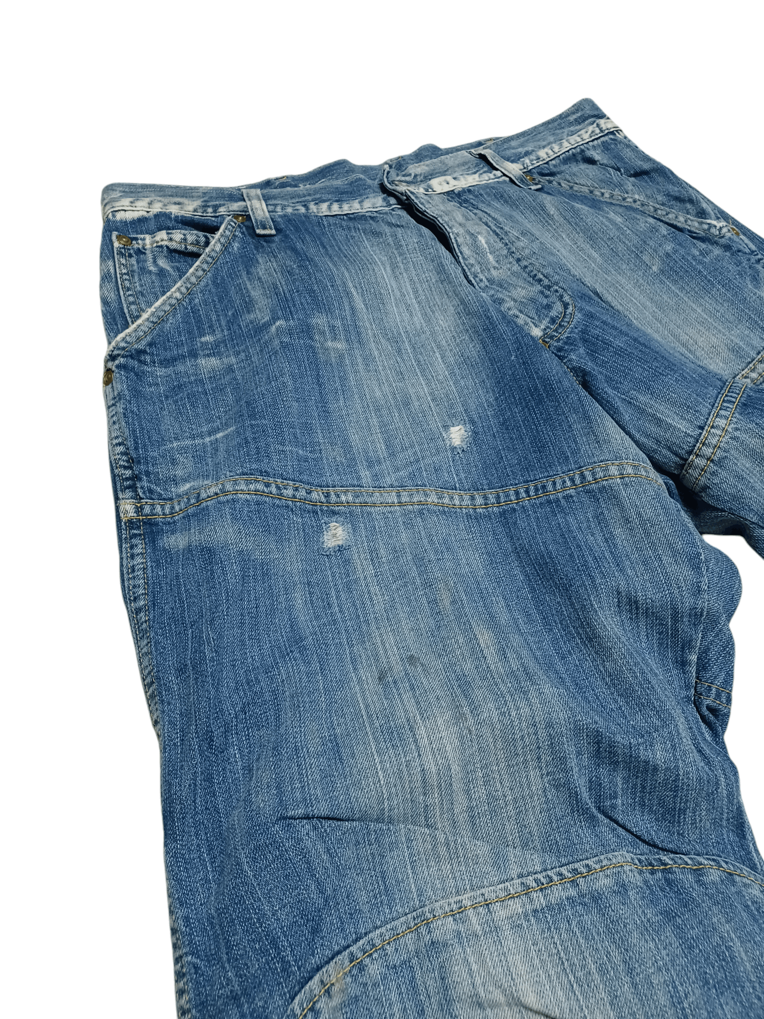 G-Star VINTAGGE DISTRESSED DIRTY G STAR RAW AVANTGARDE JNS JAPANESE Size US 34 / EU 50 - 3 Thumbnail