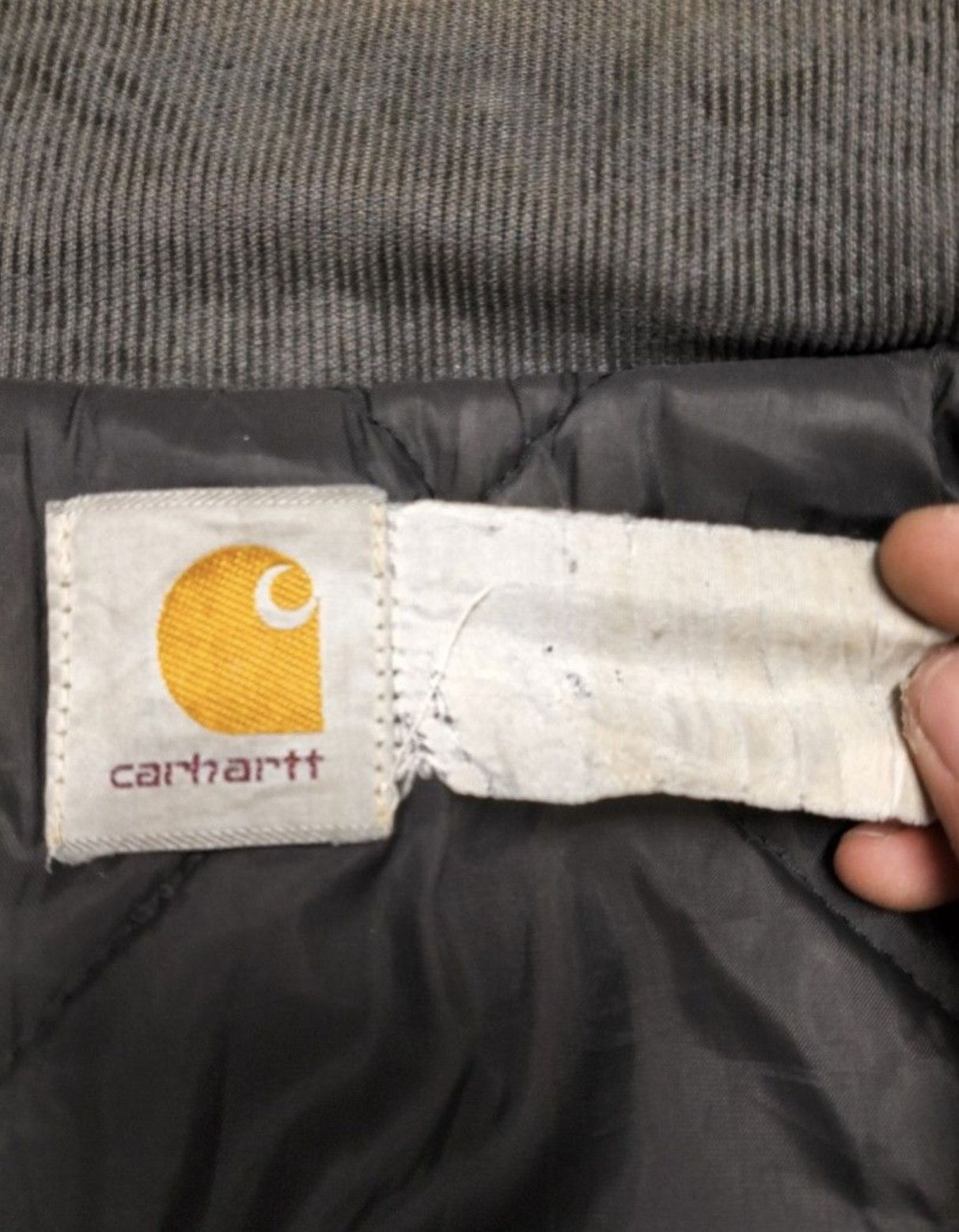 Carhartt (XXL) BEAUTIFUL FADED DARK BLUE Heavy Carhartt Jacket Size US XXL / EU 58 / 5 - 4 Thumbnail