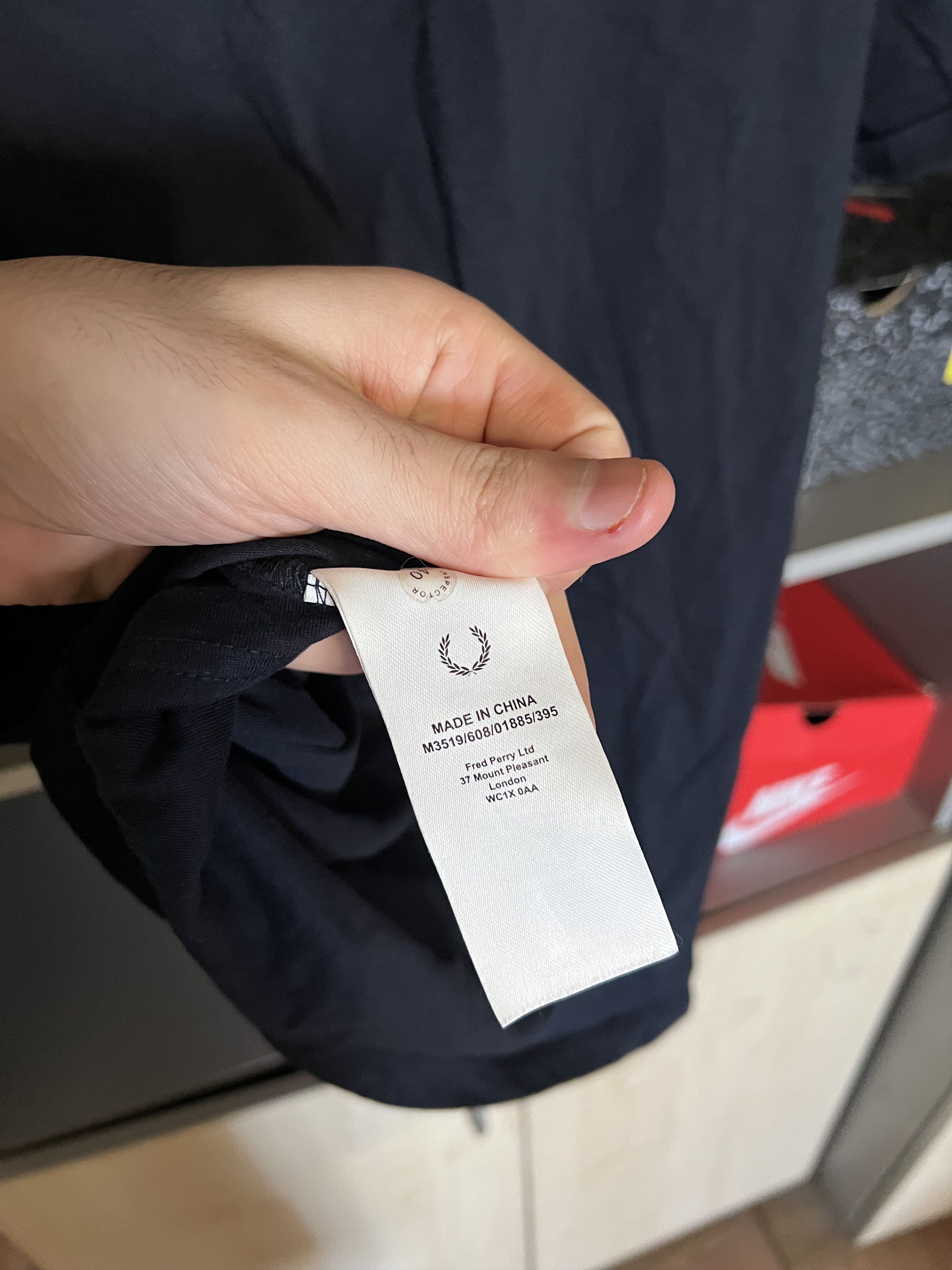 Fred Perry Vintage Fred Perry Classic Designer Casual T-shirt Y2K Size US L / EU 52-54 / 3 - 4 Thumbnail
