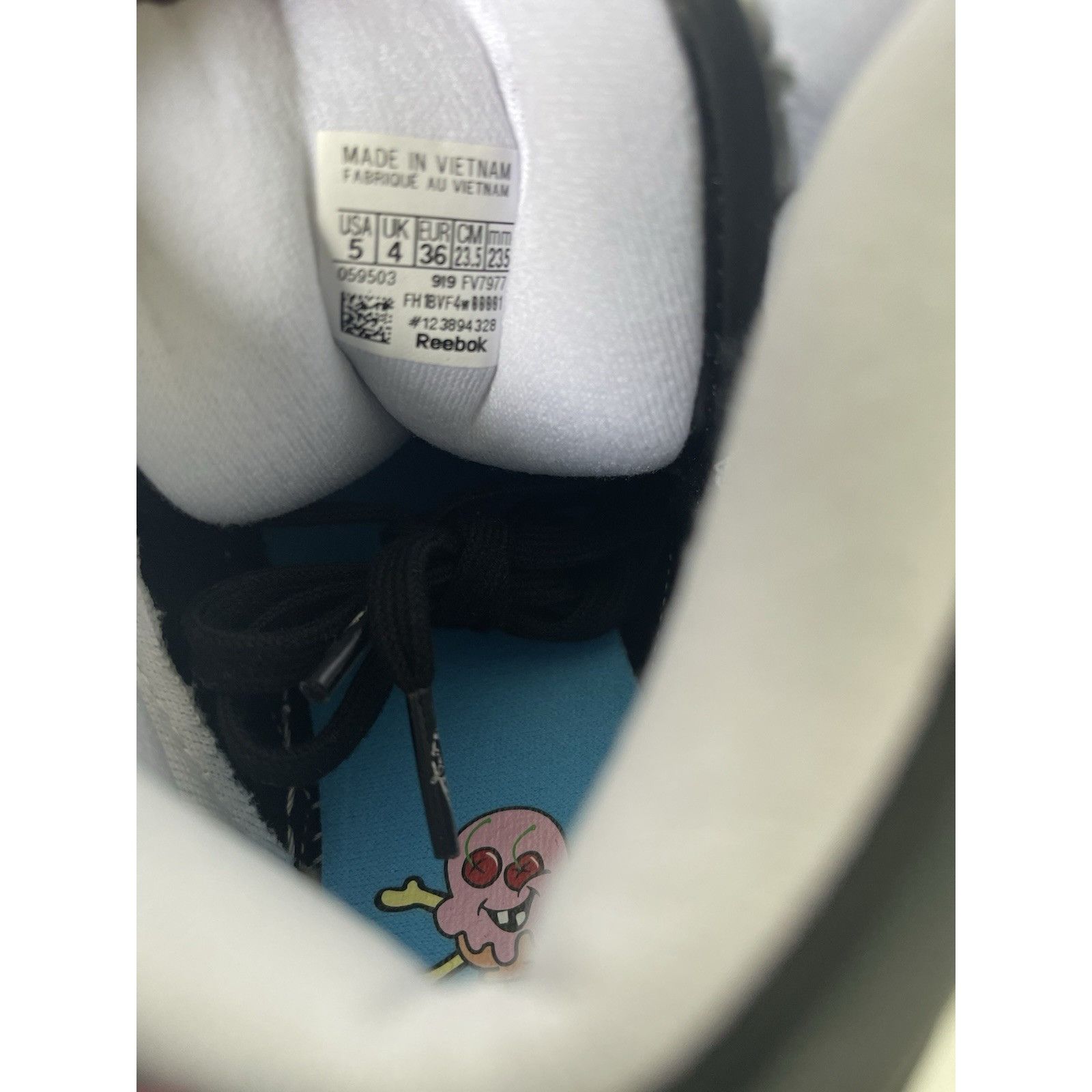 Icecream × Reebok Reebok x Ice Cream BB4600 Mid “Diamonds & Dollars” Black Lea Size US 5 / IT 35 - 4 Thumbnail