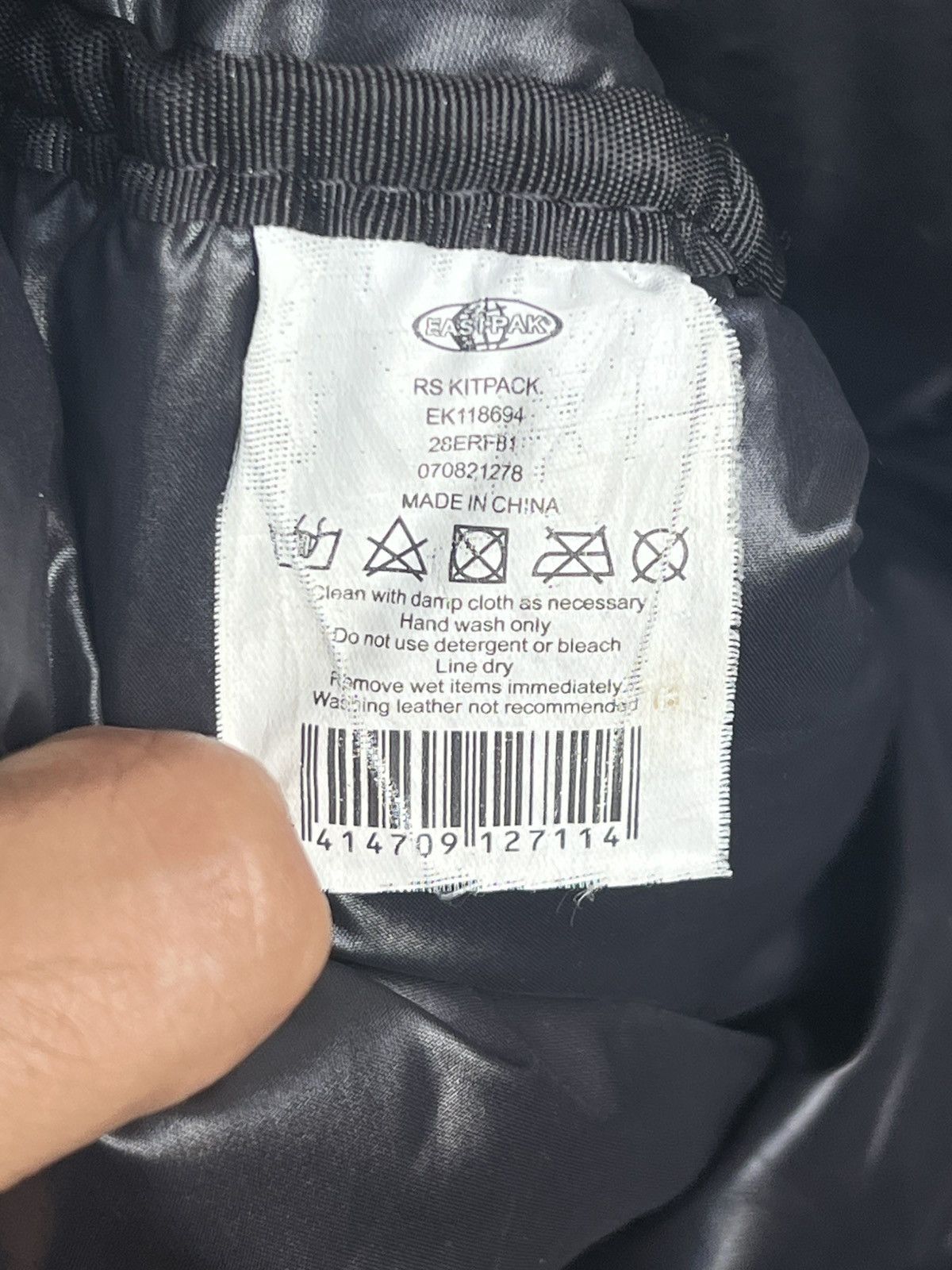 Eastpak × Raf Simons 2008 Raf simons x Eastpak Rucksack Size ONE SIZE - 11 Thumbnail