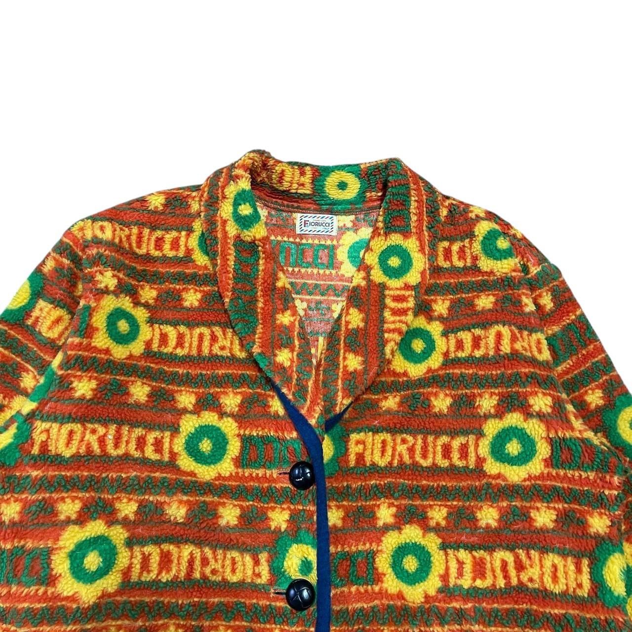 Fiorucci Vintage Fiorucci Italy Sherpa Shawl Collar Jacket Size US S / EU 44-46 / 1 - 2 Thumbnail