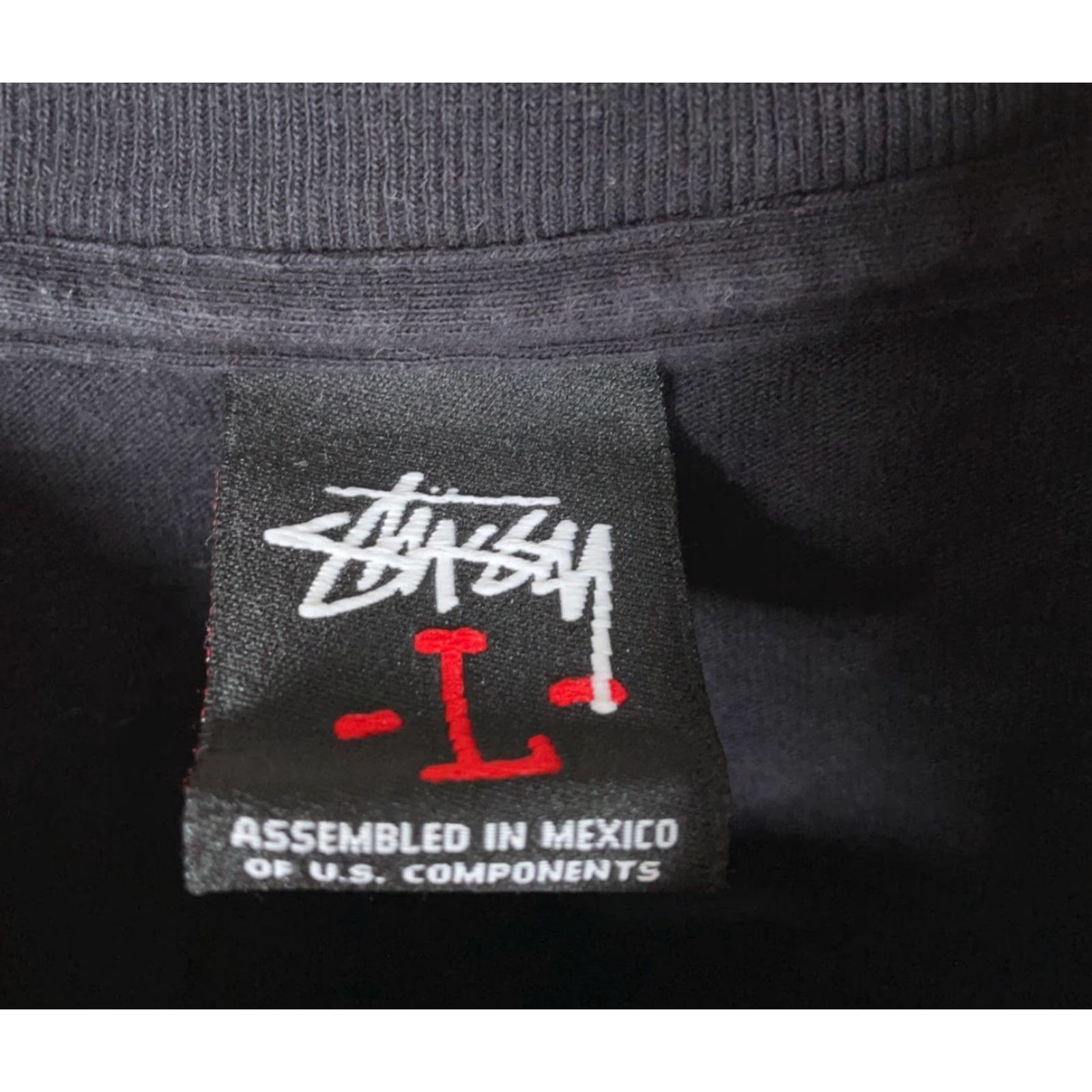 Doublet VTG Stussy Knowledge Is King T-Shirt Adult Large Black Double Sided B-Boy 90s Hip Hop Punk Mens T-Shirt Size US L / EU 52-54 / 3 - 3 Thumbnail
