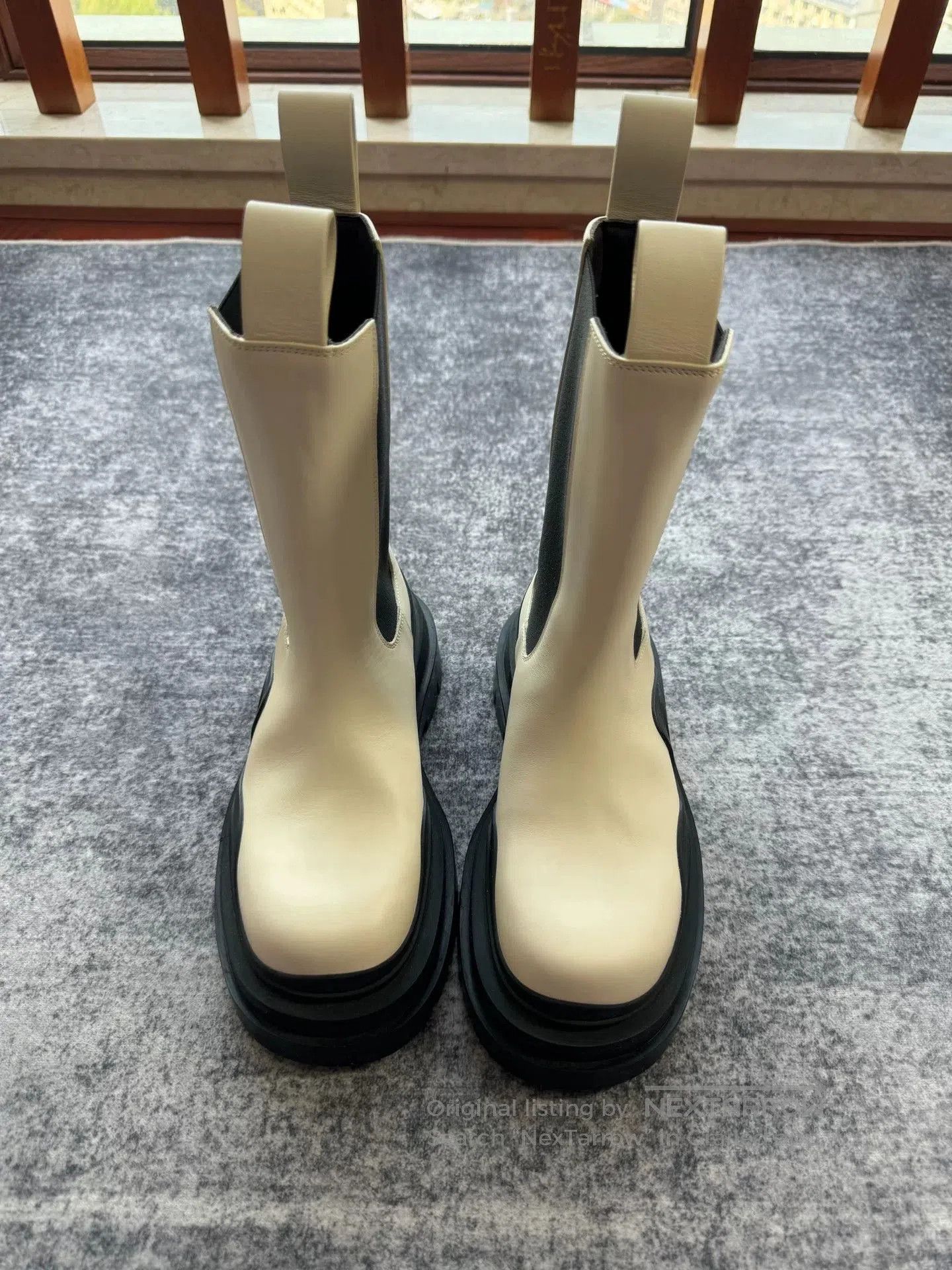 Bottega Veneta Bottega Veneta Thick-Soled Boots. Size US 4 / IT 34 - 4 Thumbnail