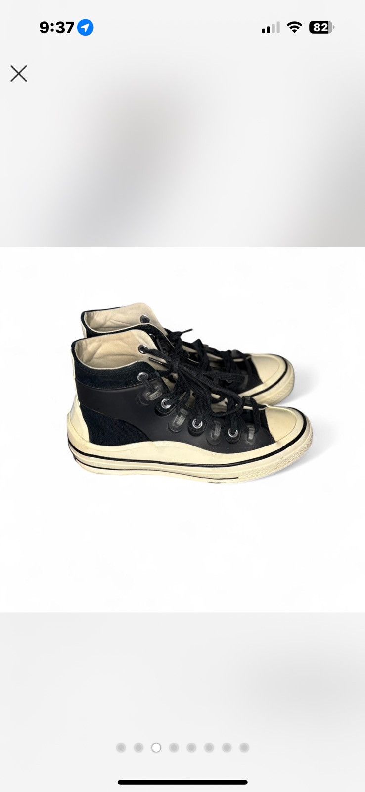 Converse × Kim Jones Kim jones x converse high tops Size US 7 / EU 40 - 2 Thumbnail