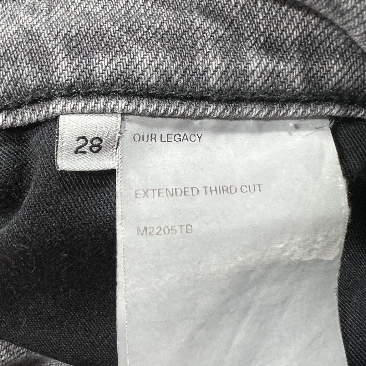 Our Legacy Our Legacy Extended Third Cut Jeans Size US 29 - 8 Thumbnail