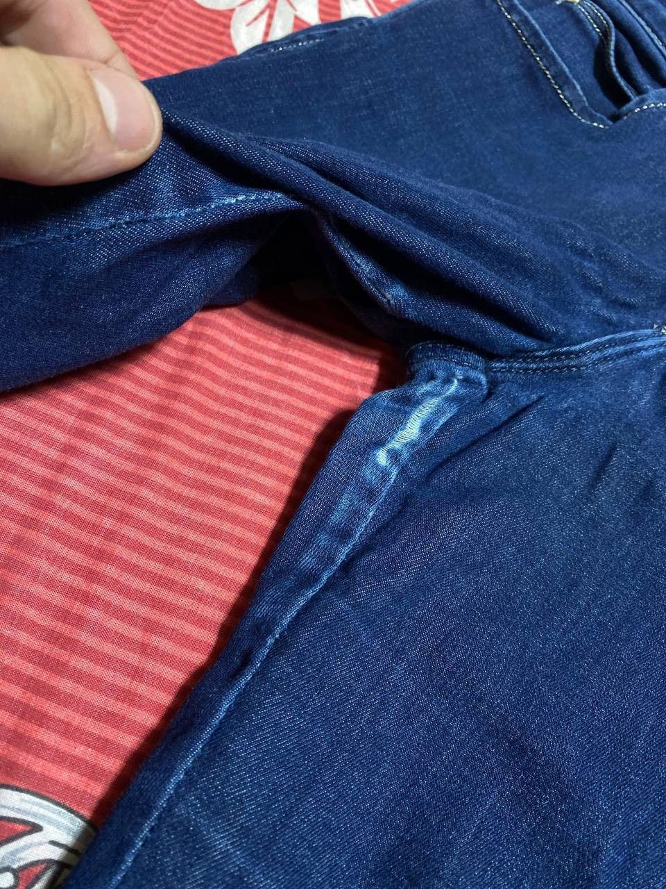Guess × Vintage Guess Vintage Denim Pants Blue Jeans 90s SKINNY MID Size US 34 / EU 50 - 8 Thumbnail