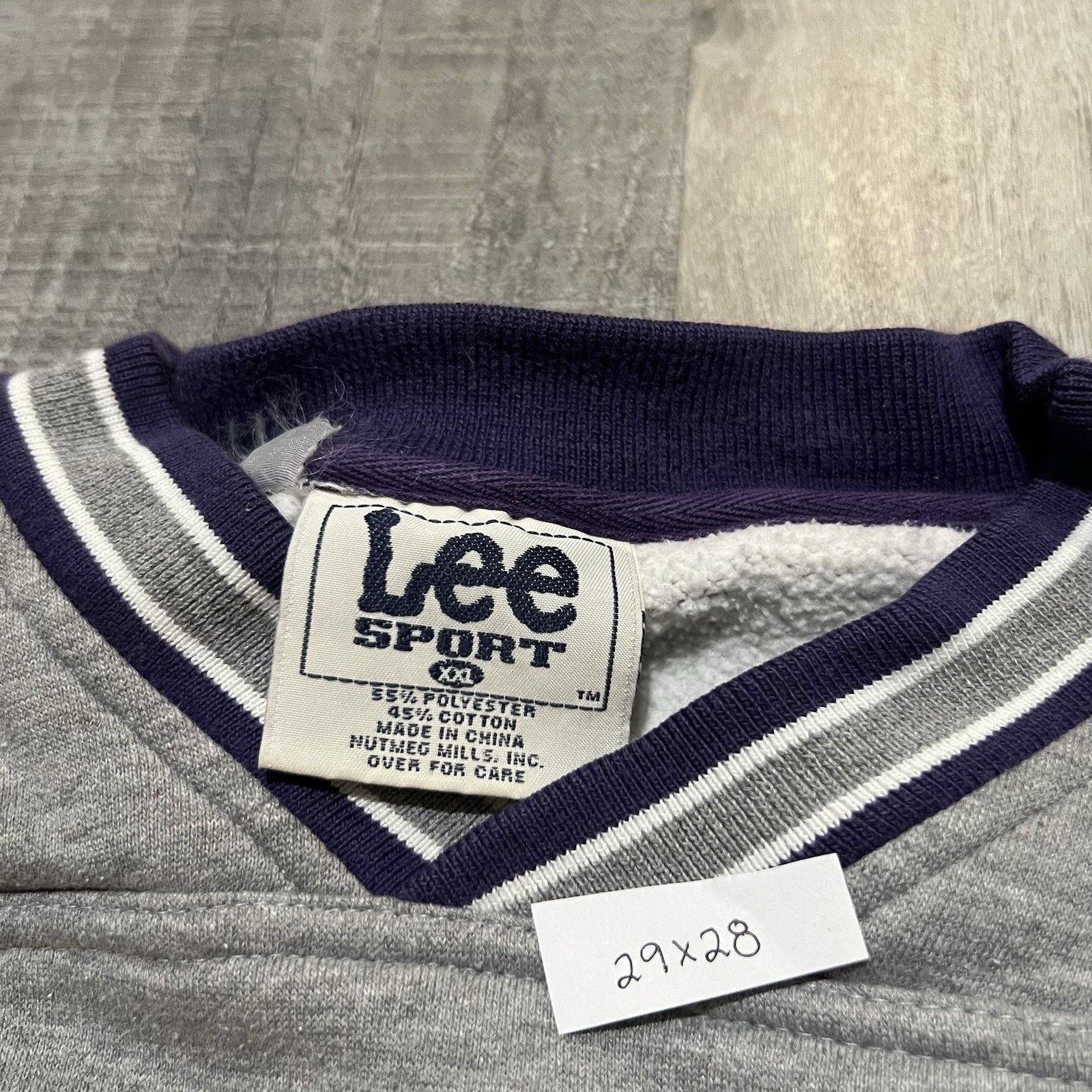 Lee VTG Colorado Rockies Grey 90s MLB Crewneck Mens Sweatshirt Size US XXL / EU 58 / 5 - 4 Thumbnail