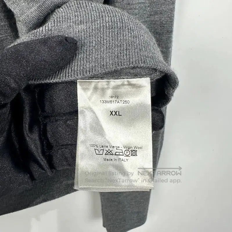 Dior Dior Gray Wool Sweater for Women . Size XXL / US 16-18 / IT 52-54 - 5 Thumbnail