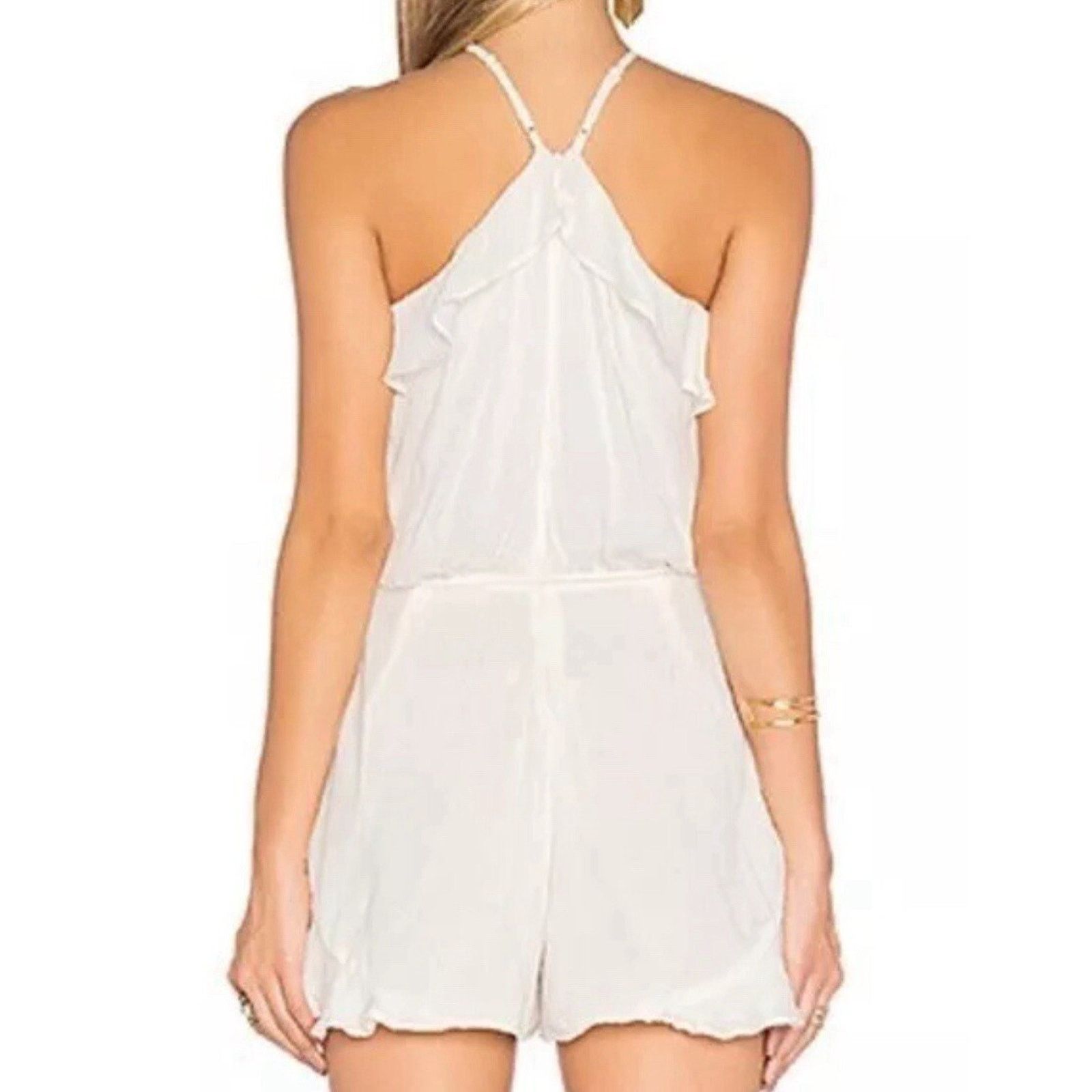 Amongst Friends Lovers + Friends Women Romper Short Sleeve Size M A000623 Size 24" / US 00 / IT 34 - 9 Thumbnail