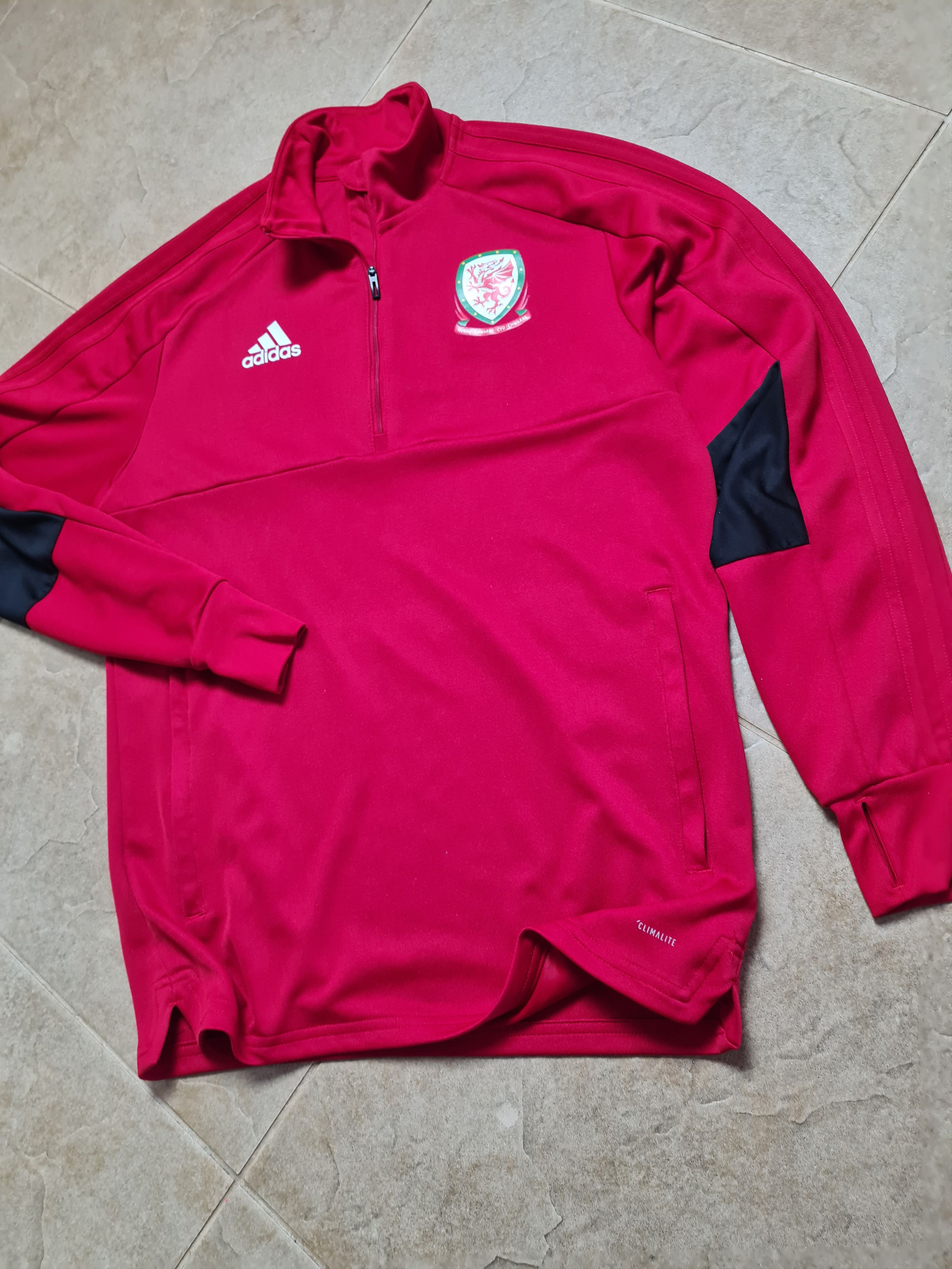 Adidas Training Track Adidas 19-20 Wales Maillot Trikot Camiseta Size US M / EU 48-50 / 2 - 4 Thumbnail