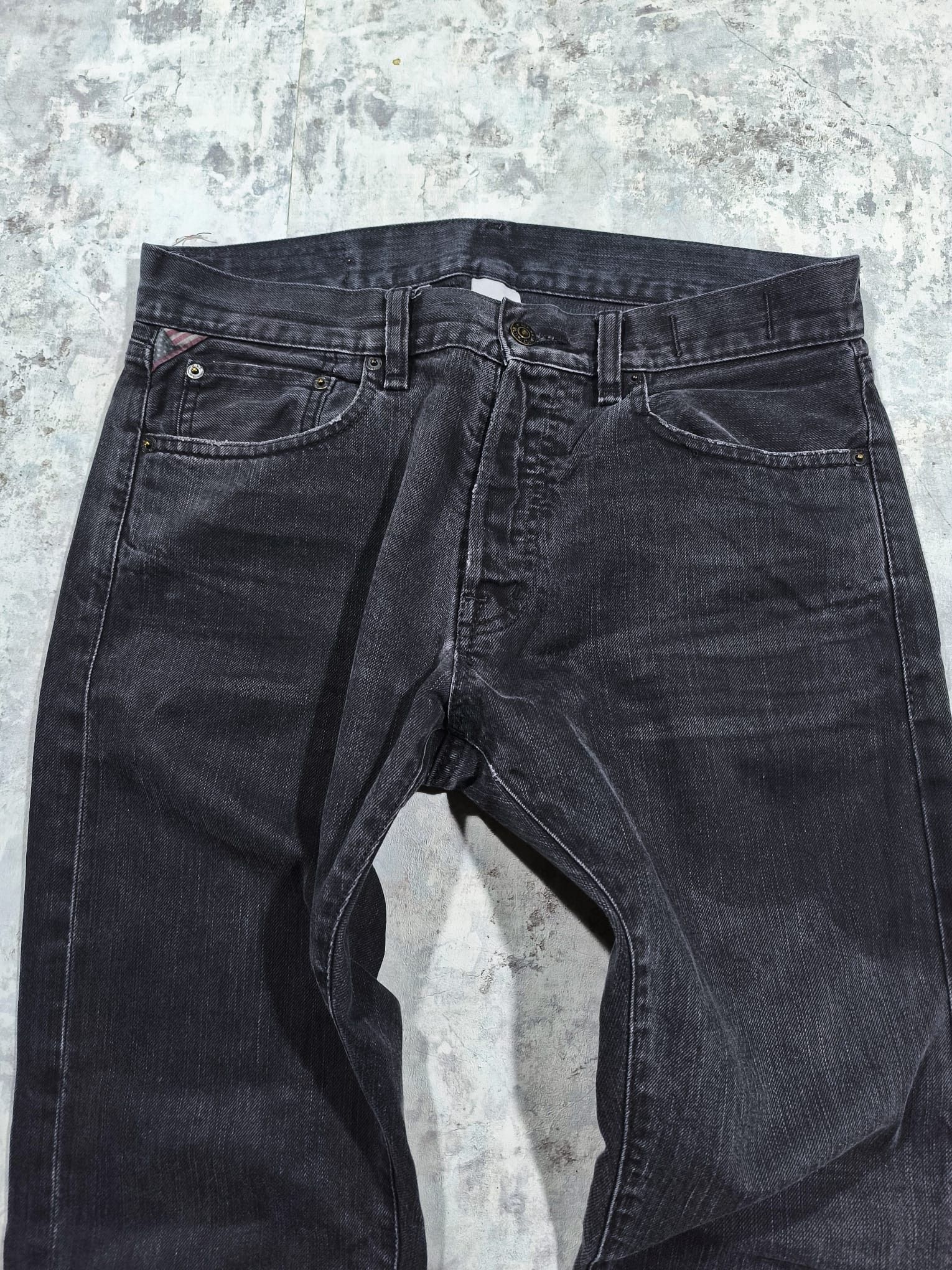 Denim & Supply Ralph Lauren Archival Slim Fit Denim Supply RL Black Faded Jeans Size US 32 / EU 48 - 7 Thumbnail