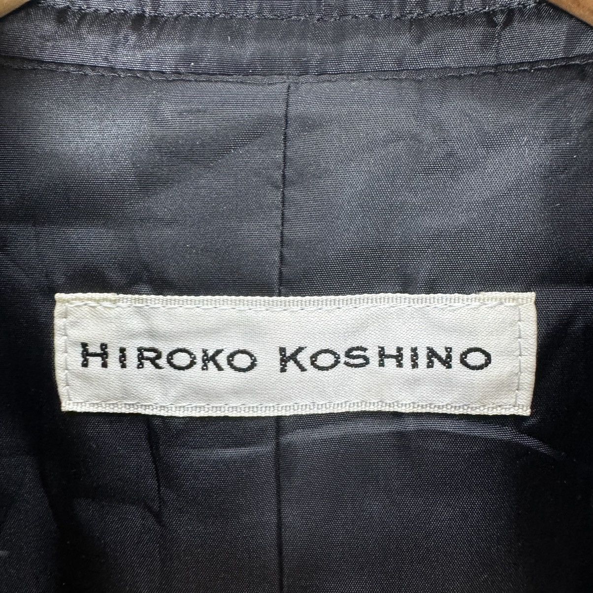 Hiroko Koshino Homme × Japanese Brand ❄️HIROKO KOSHINO PATCHWORK ZIPPER VEST Size S / US 4 / IT 40 - 8 Thumbnail