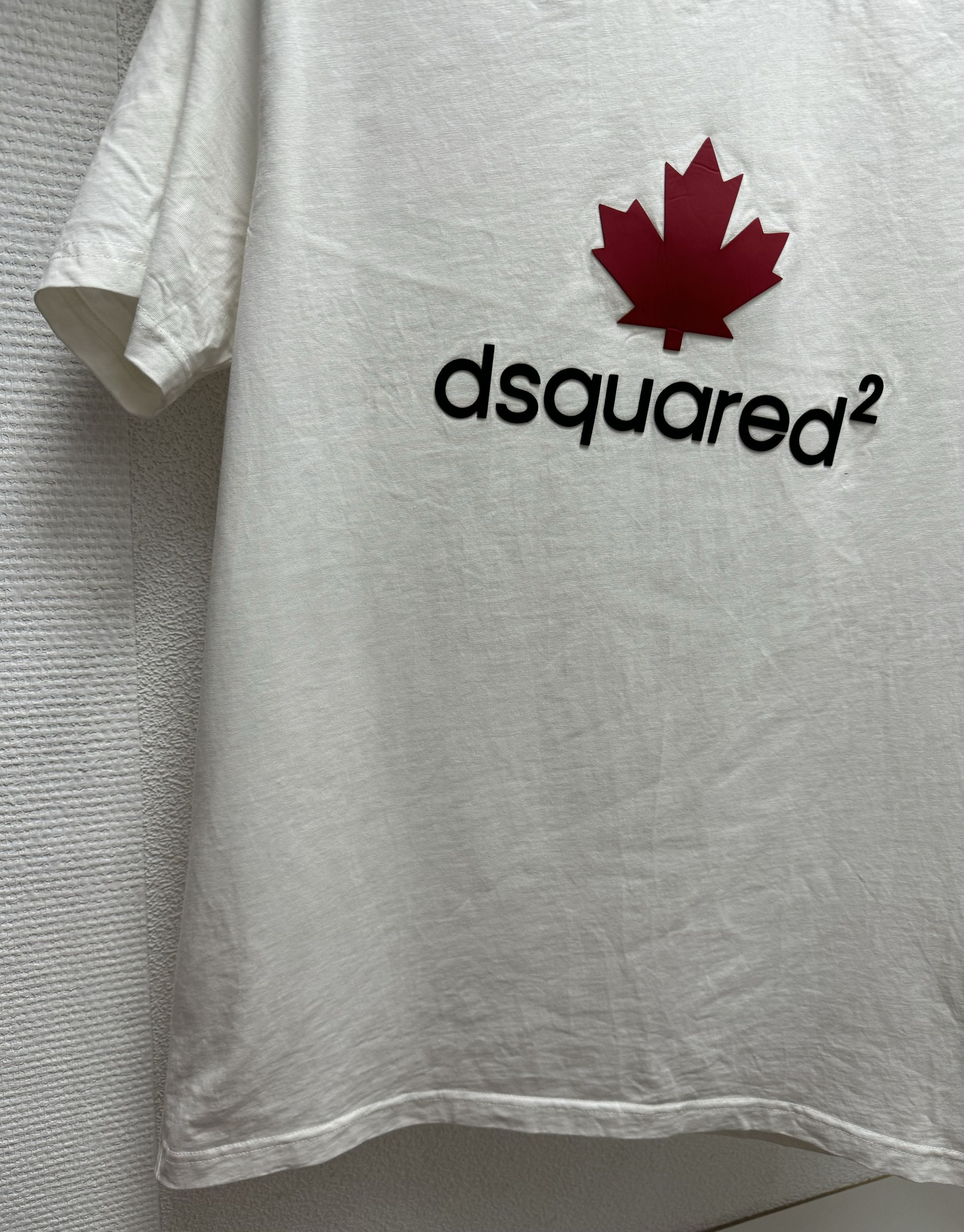 Dsquared2 Dsquared dsquared2 dsq big logo white t-shirt Xxl 2xl Size US XXL / EU 58 / 5 - 4 Thumbnail