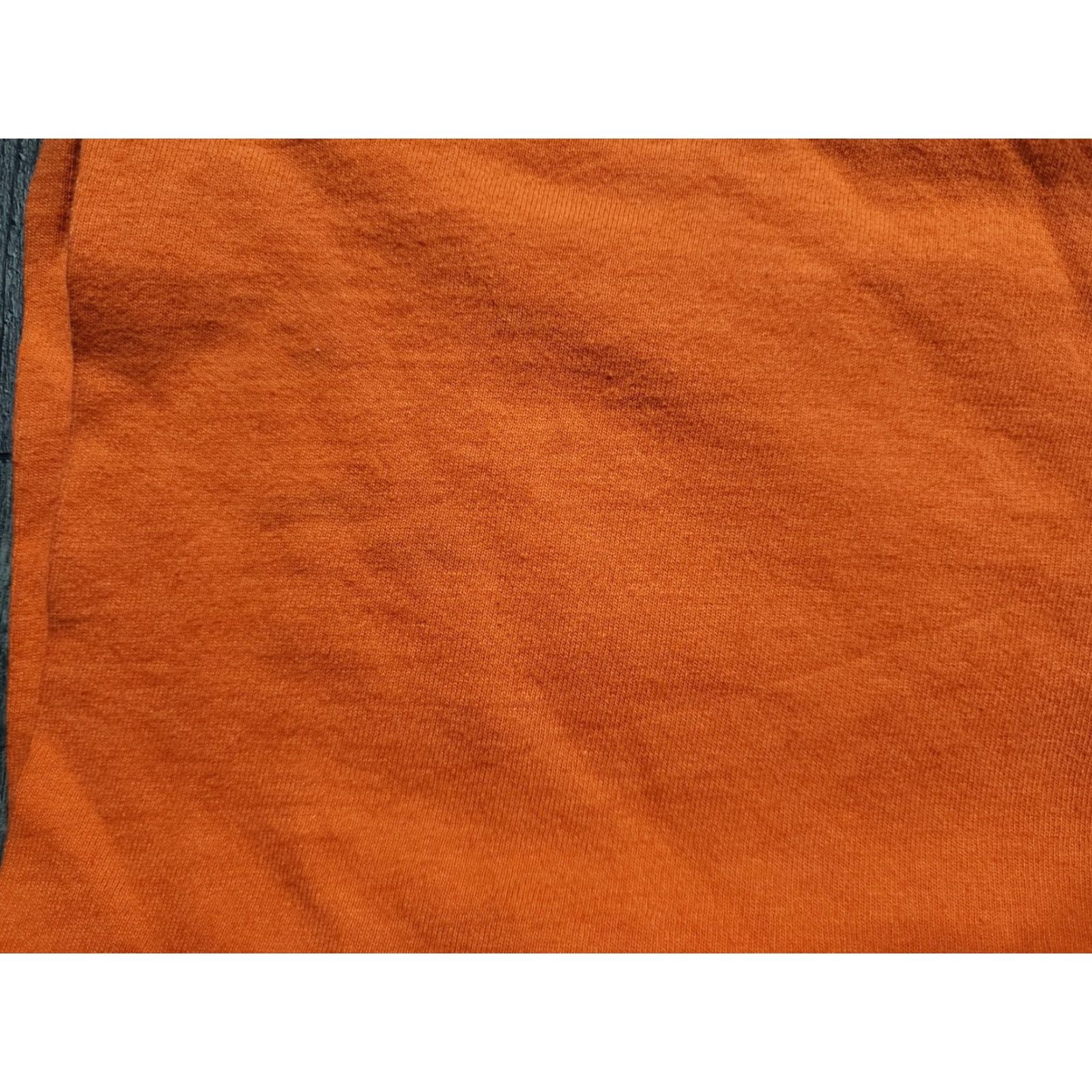 Harley Davidson VINTAGE Harley-Davidson Men's 2XL T-Shirt Short Sleeve Cotton Motorcycle Pockets Orange 2010s Size US XXL / EU 58 / 5 - 4 Thumbnail