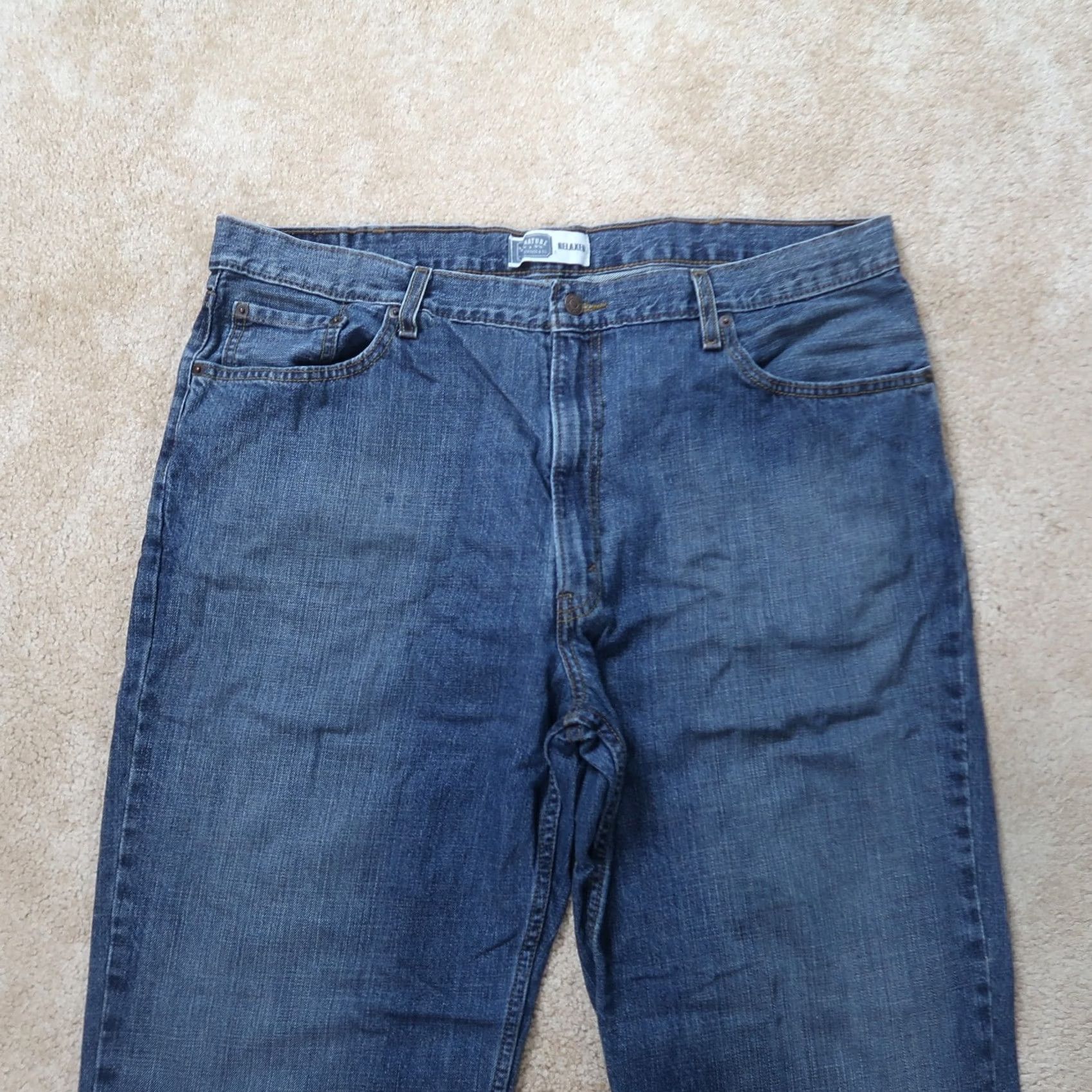Levi's Levi's Signature Relaxed Straight Leg Jeans Men's 42x30 Blue Denim Baggy Size US 42 / EU 58 - 2 Thumbnail